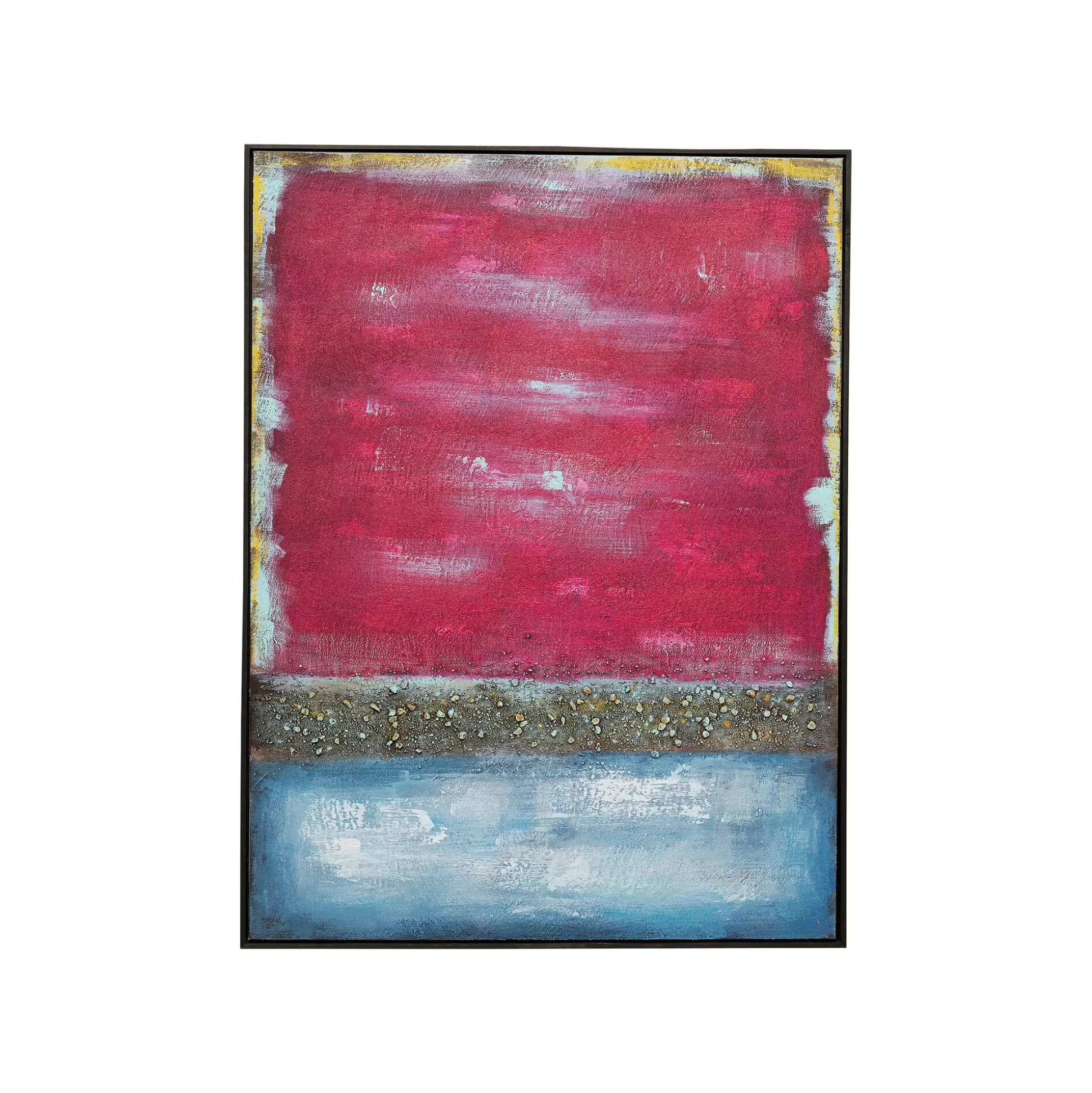 Peinture Vista 90x120cm Rouge ^KARE Design Discount