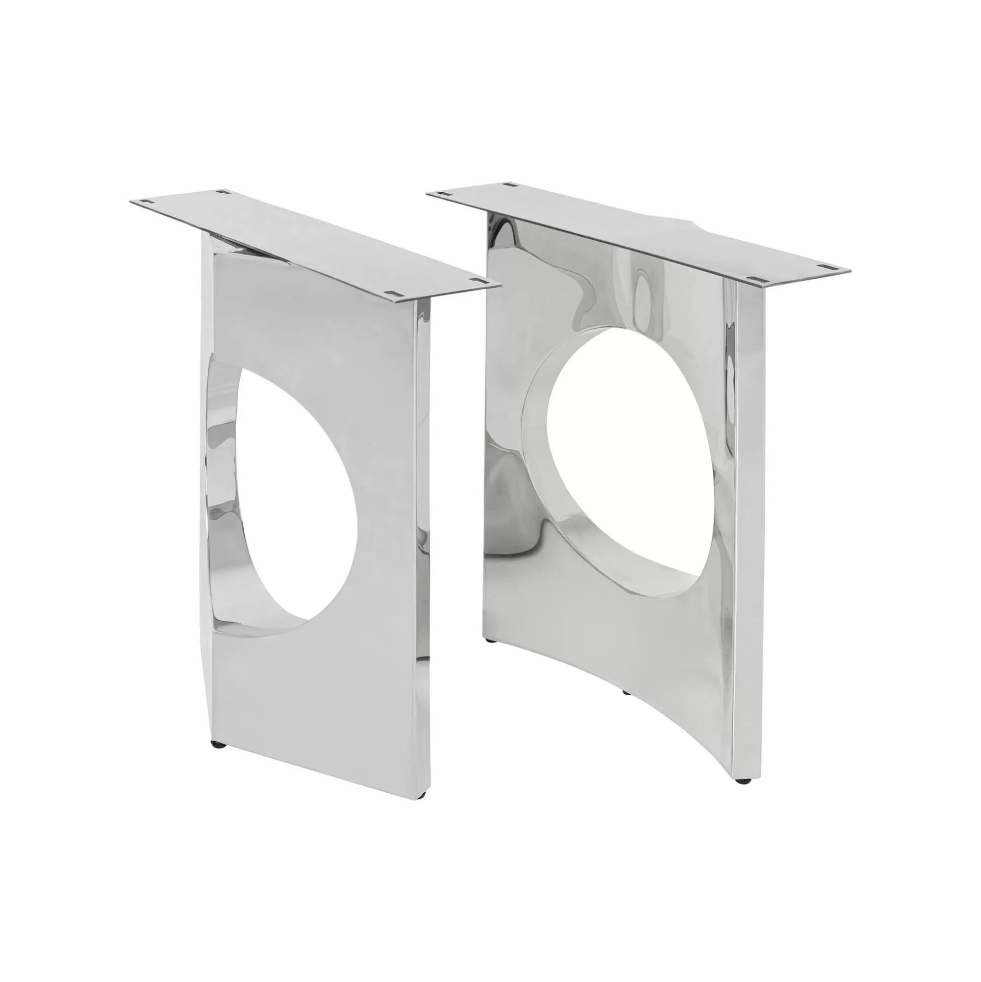 Pieds De Table Tavola Oho Chromés Set De 2 ^KARE Design Best