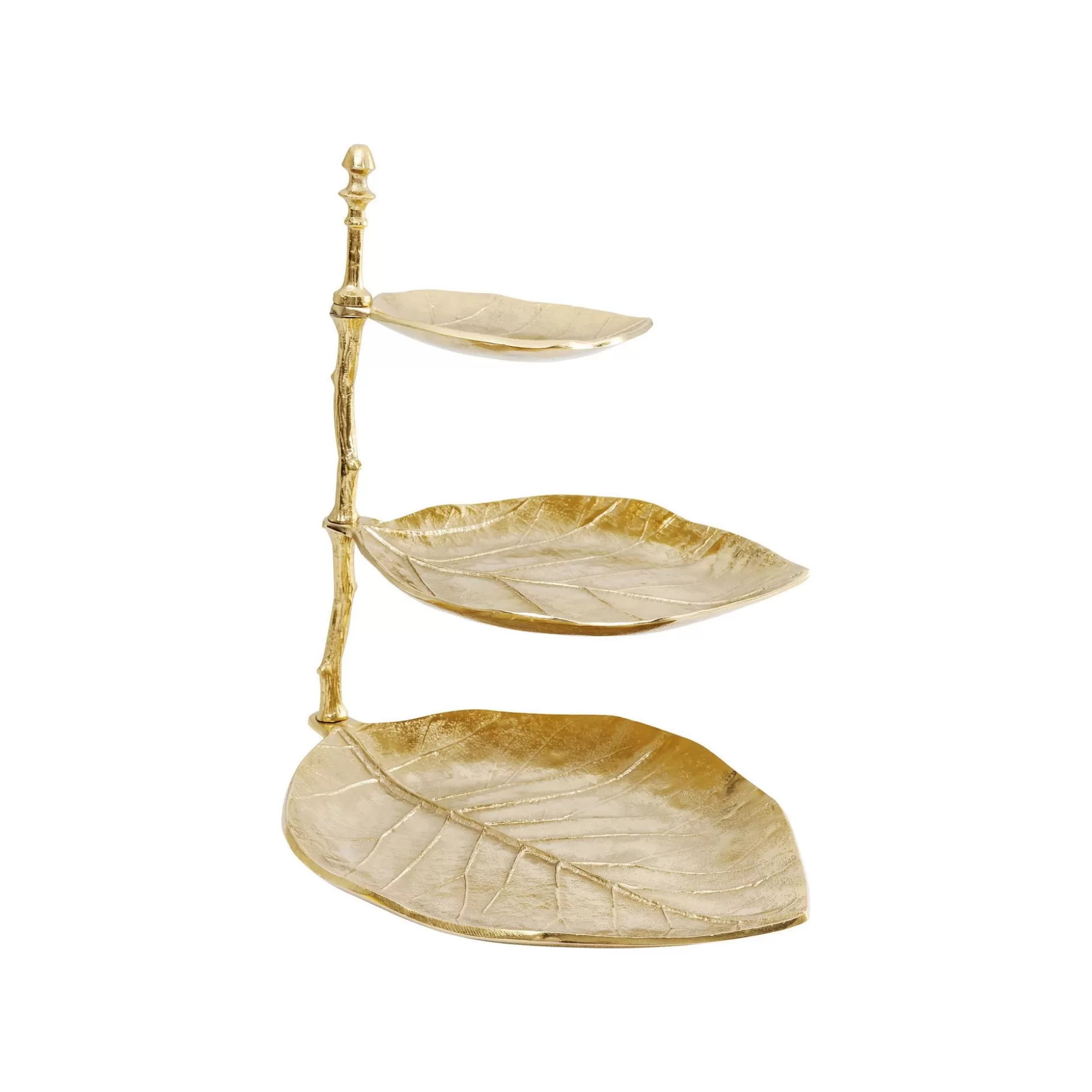 Porte-bijoux Feuilles Dorées 45cm ^KARE Design Shop