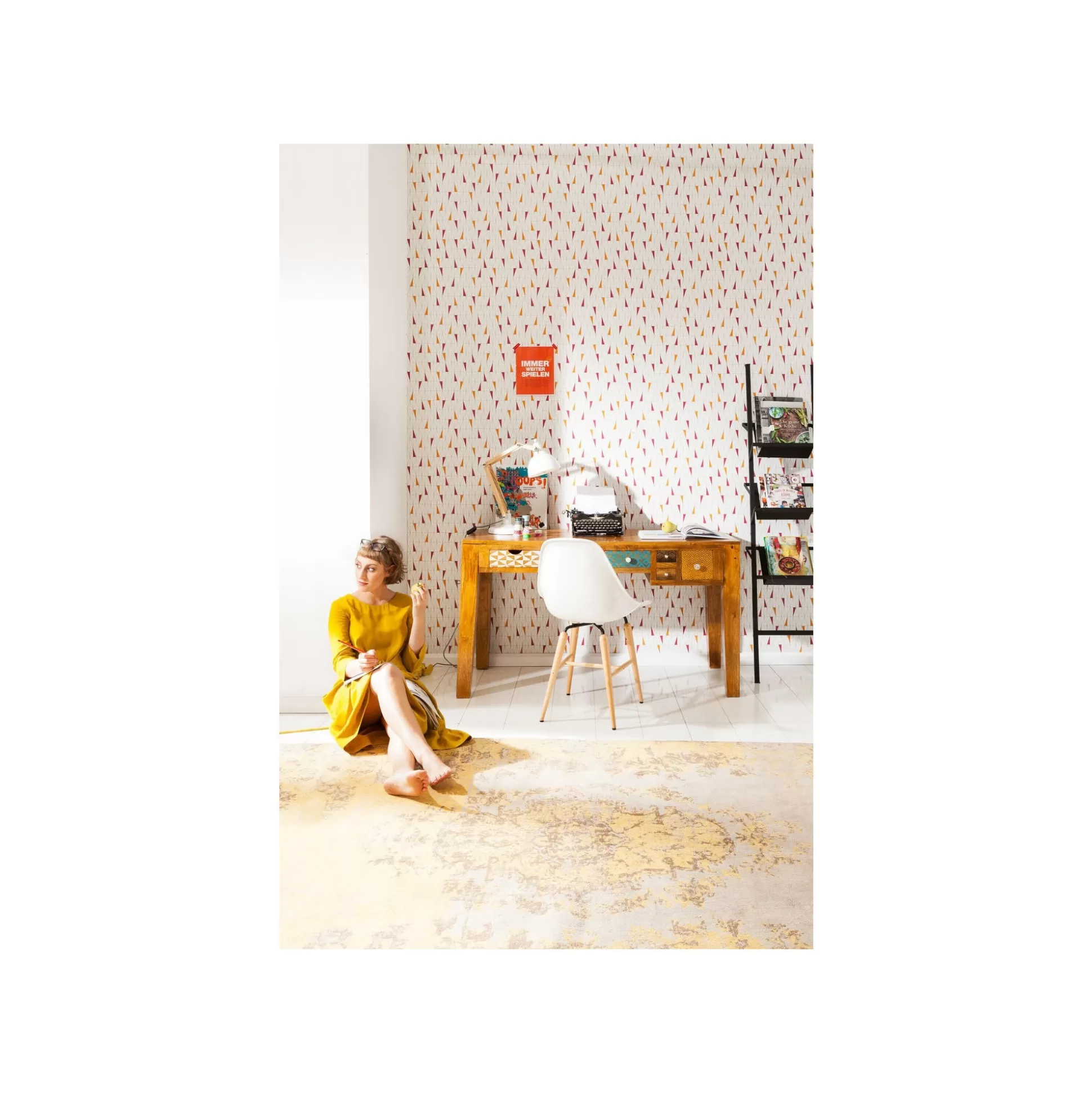 Porte-catalogue Noir 174cm ^KARE Design Cheap