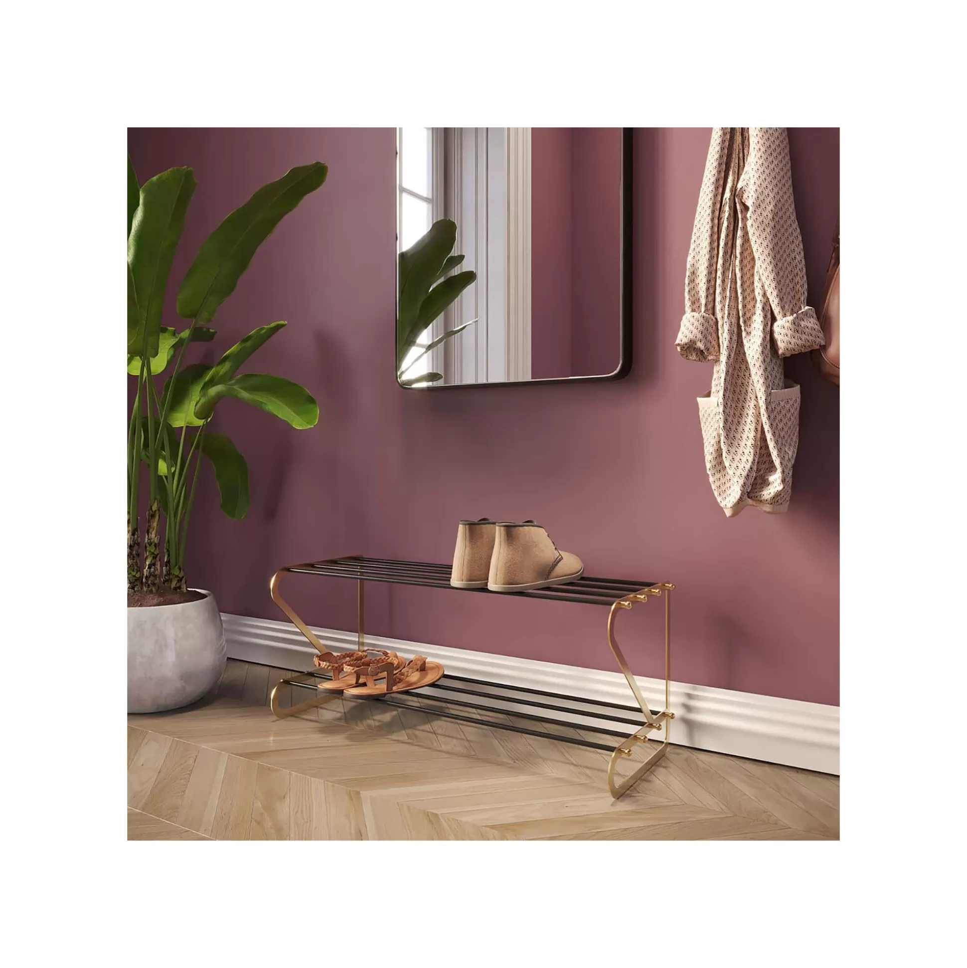 Porte-chaussures Walk 2 étages ^KARE Design Shop