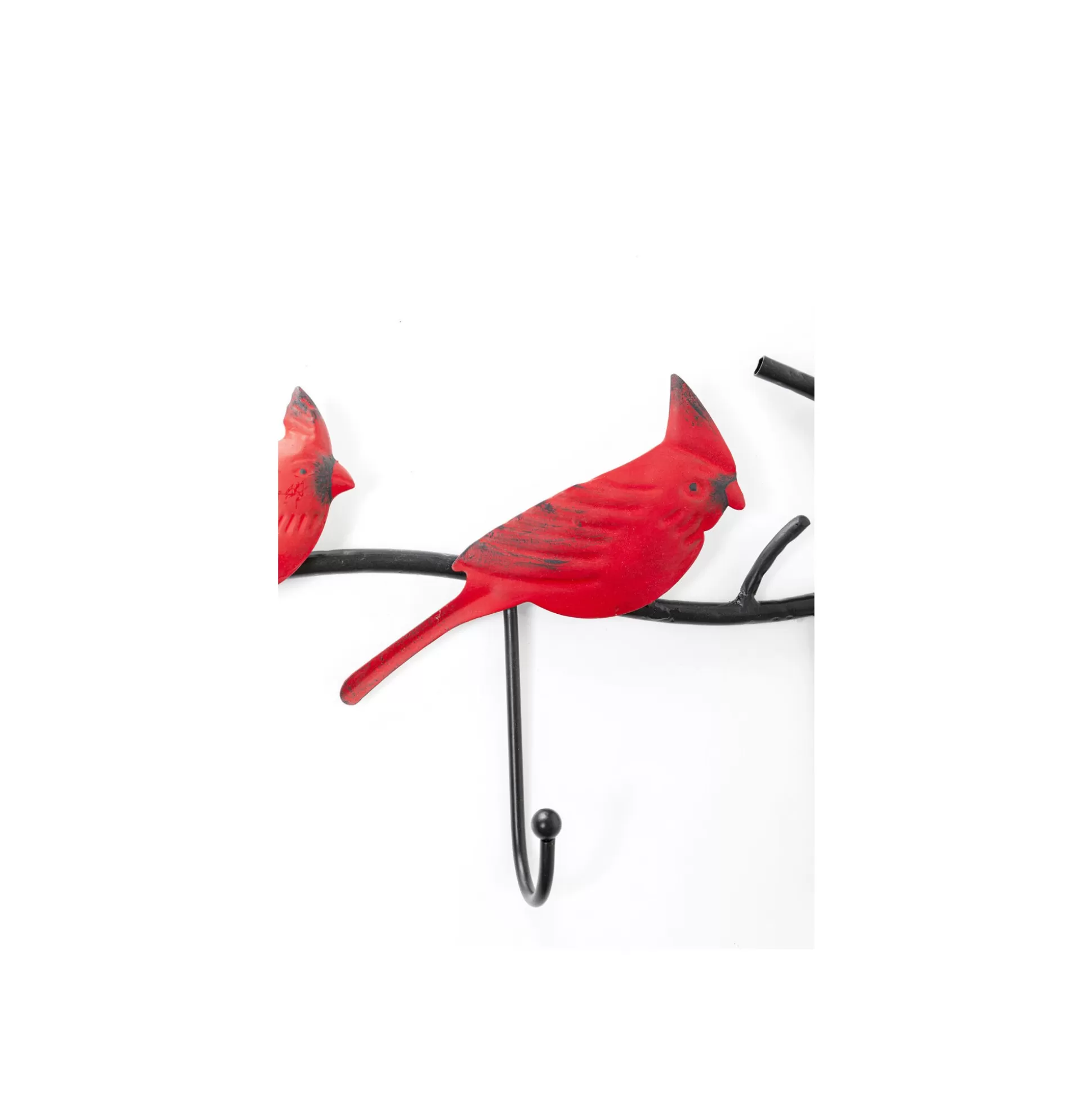 Portemanteau Mural Oiseaux Rouges 72cm ^KARE Design Fashion