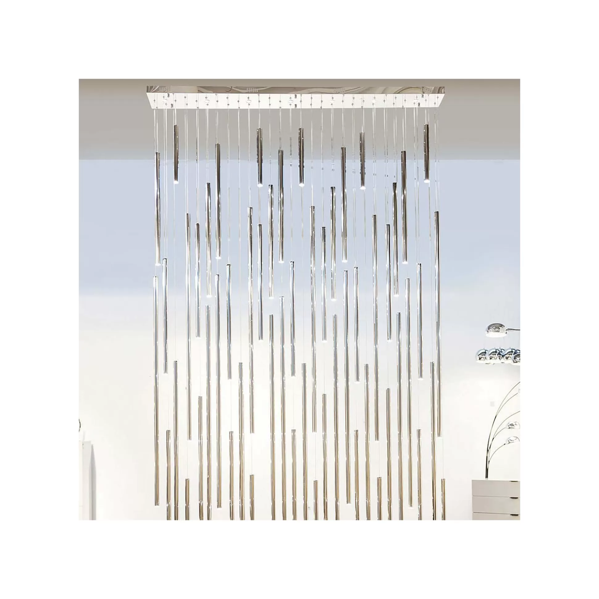 Suspension Living Vegas Deluxe Chrome ^KARE Design Discount