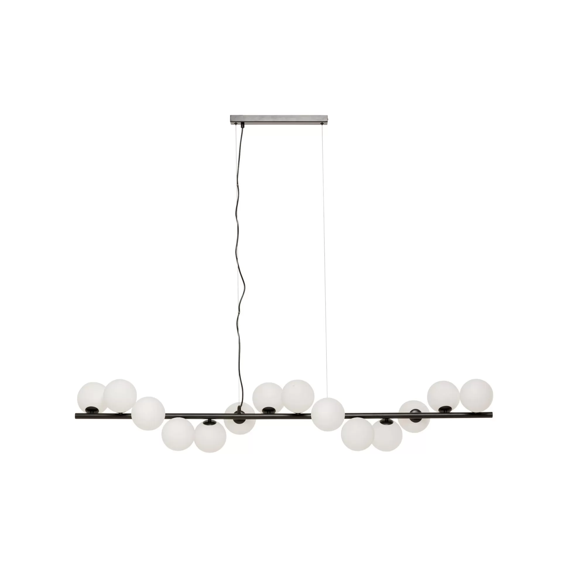Suspension Scala Balls Milky 150cm Noire ^KARE Design Best Sale