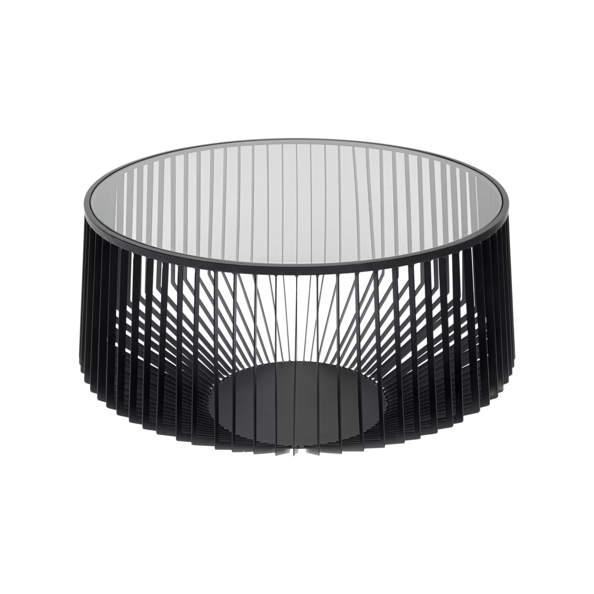 Table Basse Corinne 80cm Noire ^KARE Design Fashion