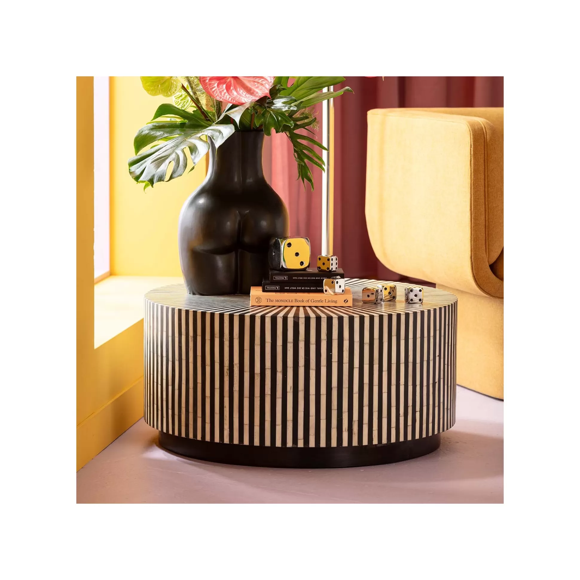 Table Basse Ronde Electra 75cm ^KARE Design Sale