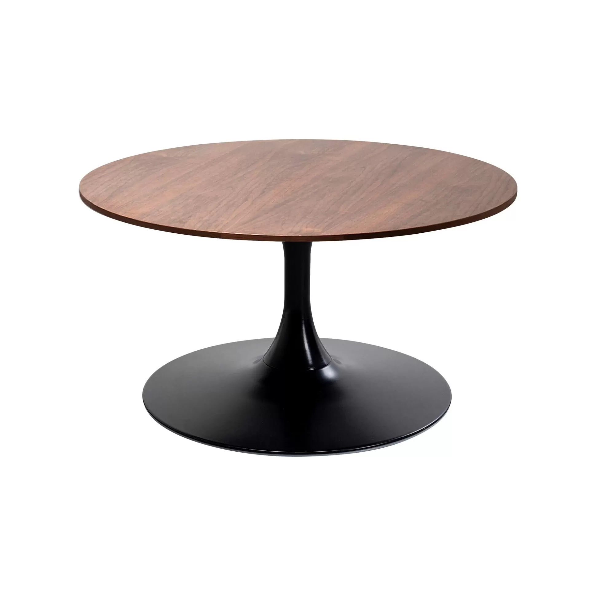 Table Basse Schickeria 80cm Noyer Et Noire ^KARE Design New