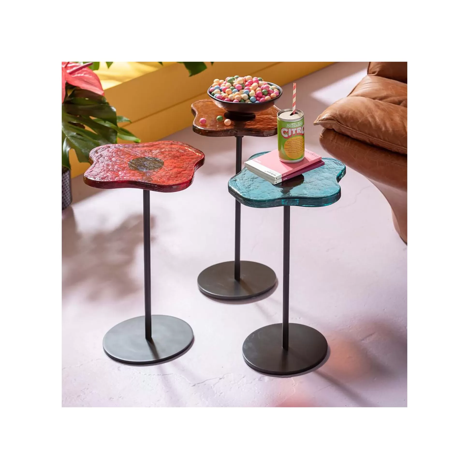 Table D'appoint Lava Orange ^KARE Design Discount