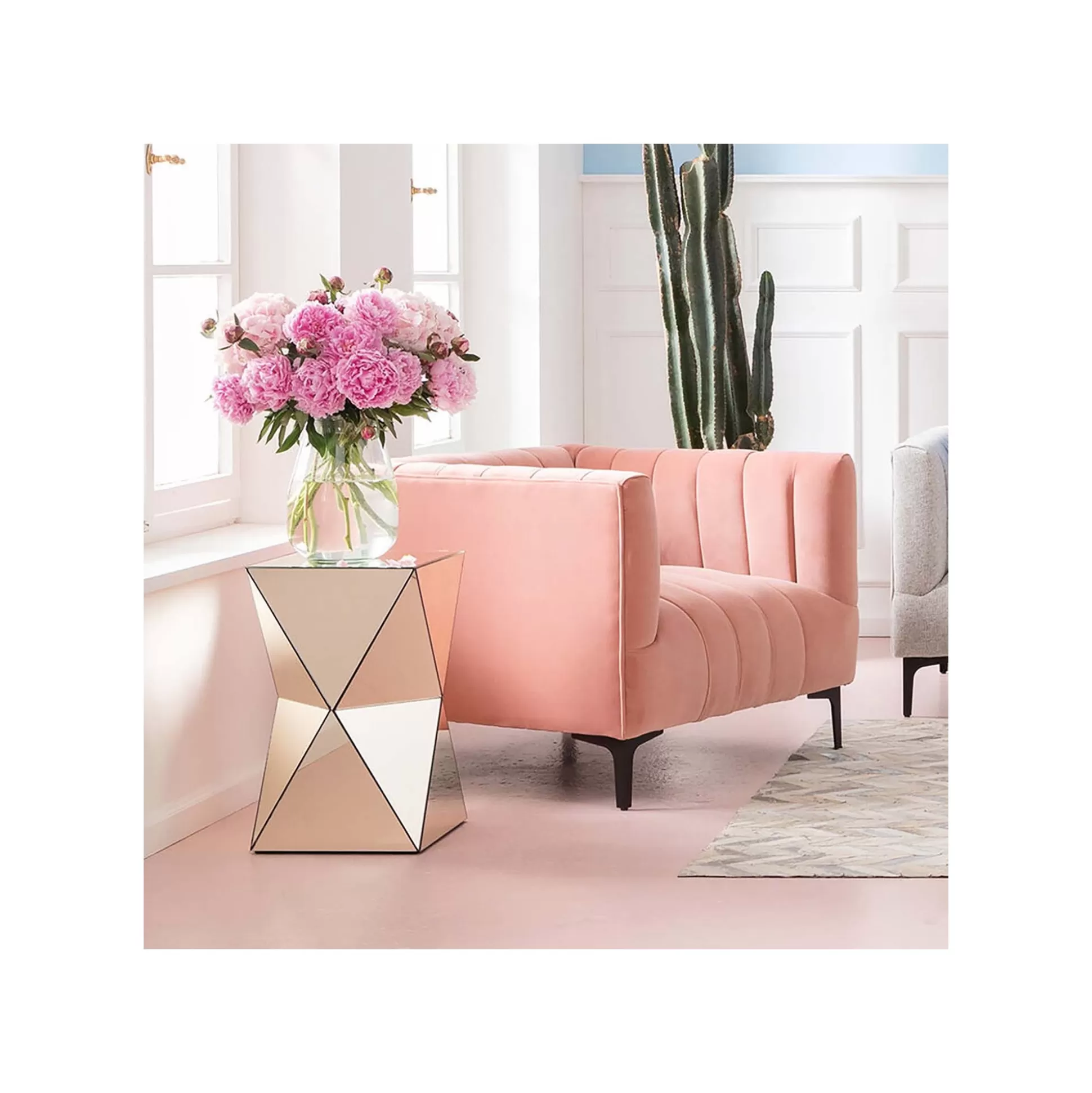 Table D'appoint Luxury Triangle Champagne ^KARE Design Store