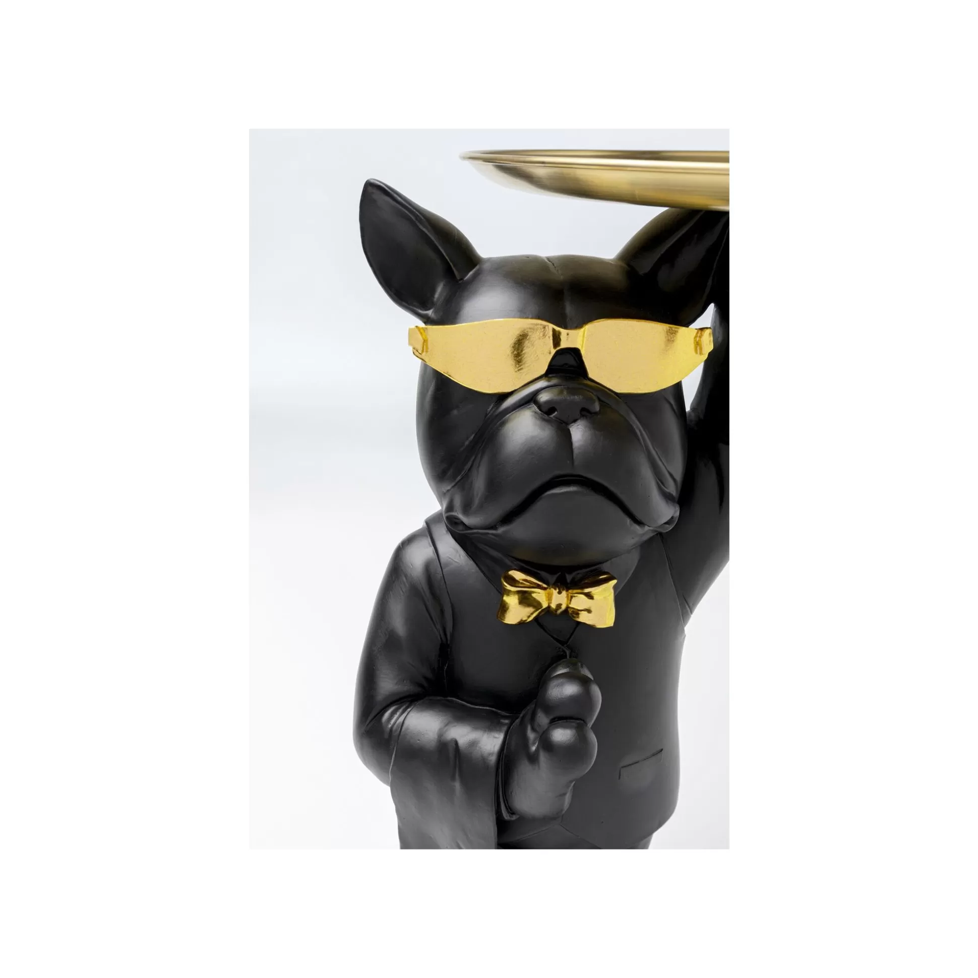 Table D'appoint Majordome Bouledogue Noir ^KARE Design Cheap