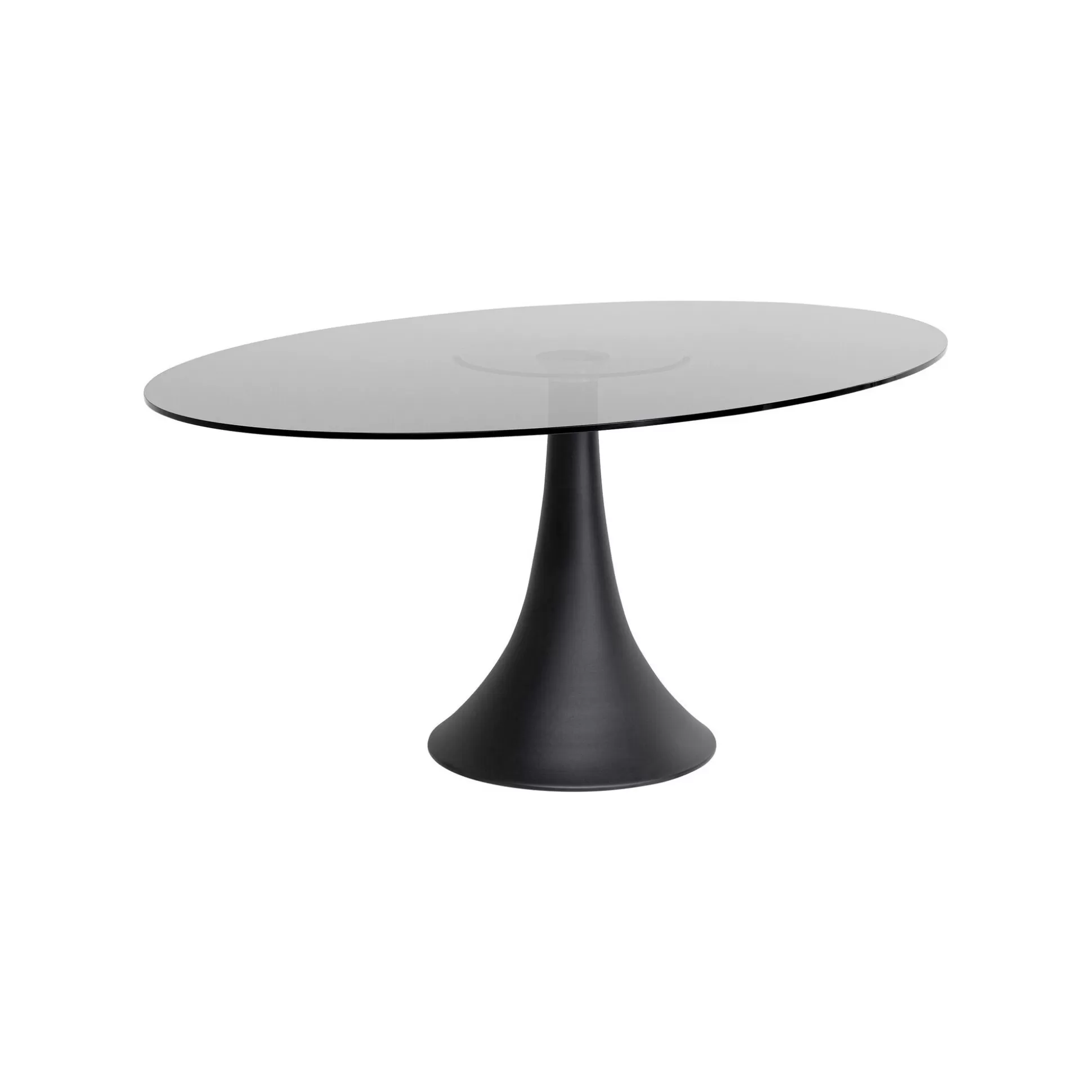 Table Grande Possibilita 180x120cm Noire Et Verre Fumé ^KARE Design Hot