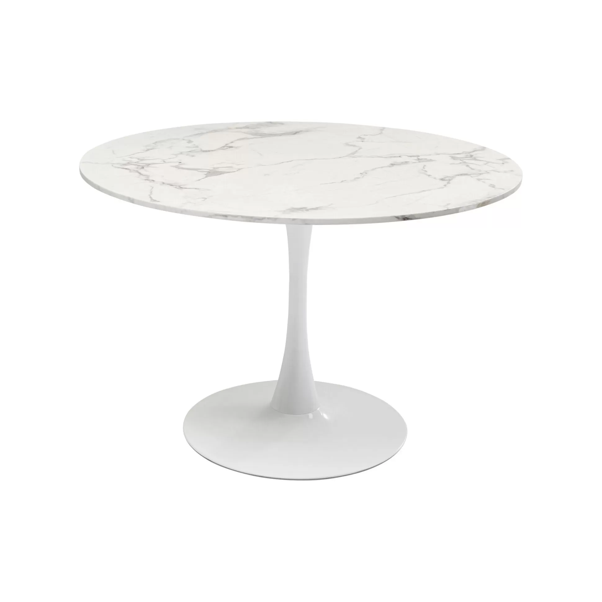 Table Schickeria 110cm Effet Marbre Blanc ^KARE Design Cheap