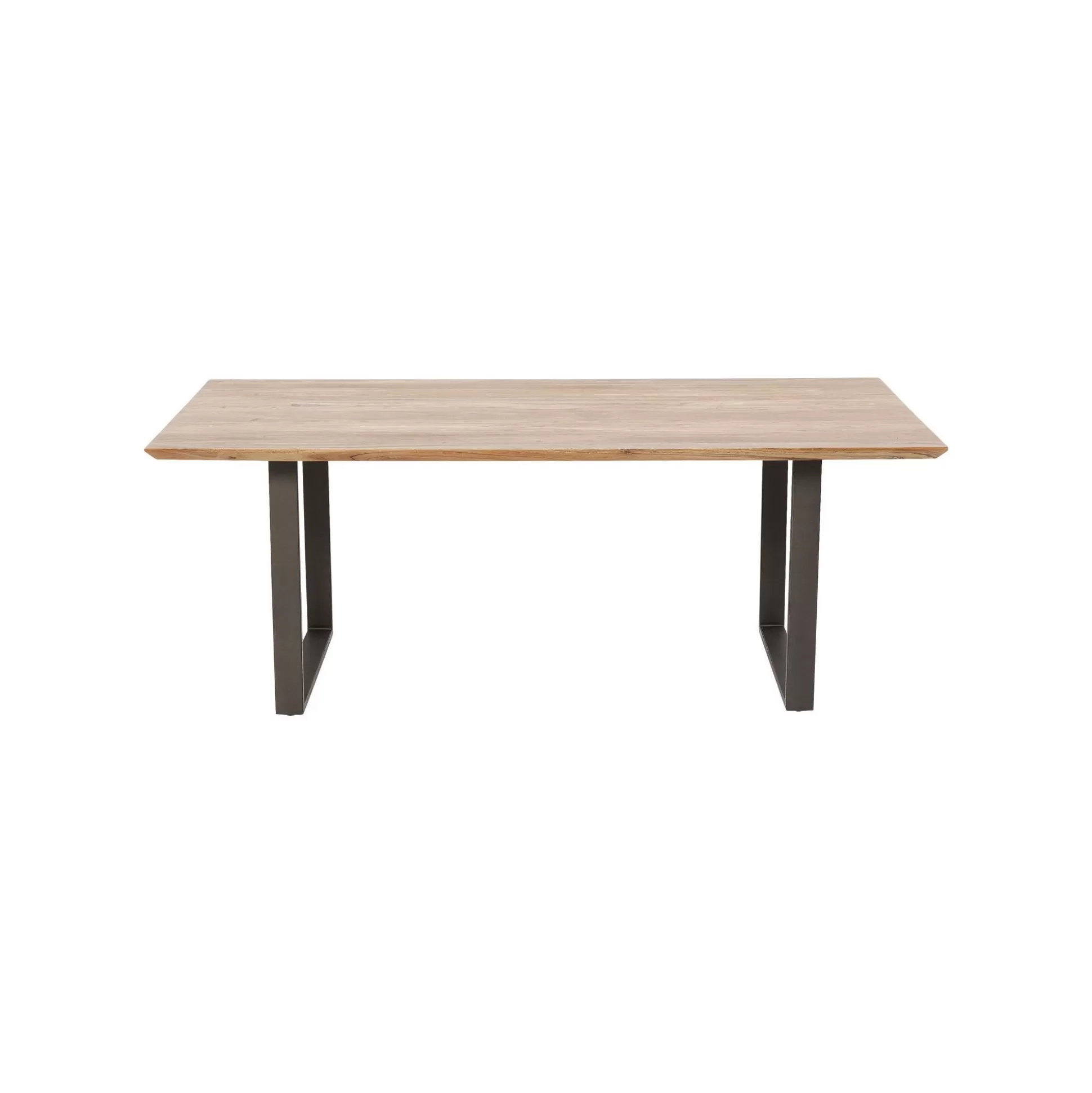 Table Symphony Acacia Acier 180x90cm ^KARE Design Outlet