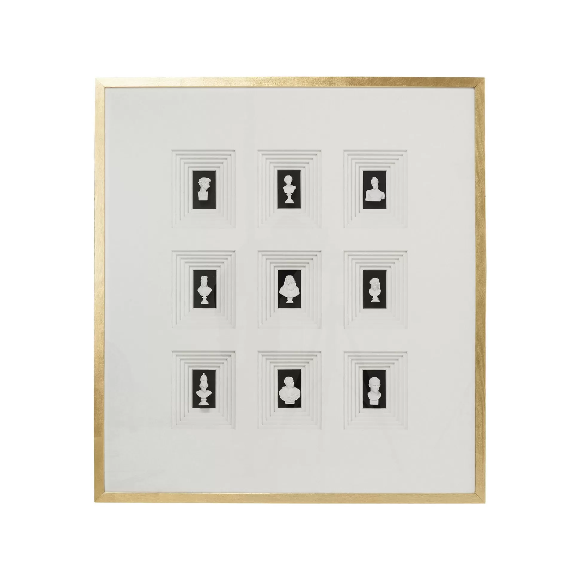Tableau 3D Bustes 100x110cm ^KARE Design Discount