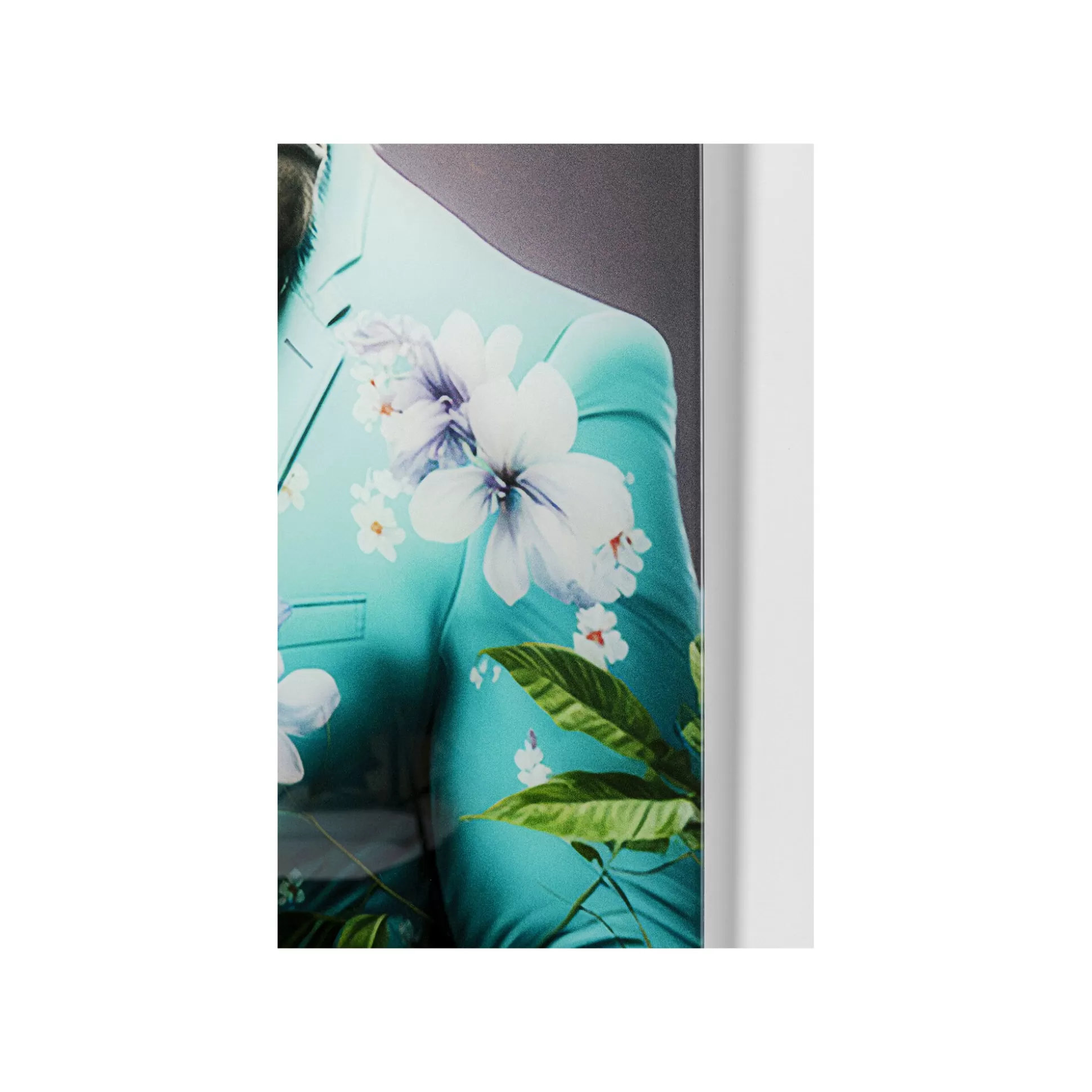 Tableau En Verre Gorille Costume Bleu 60x90cm ^KARE Design Outlet
