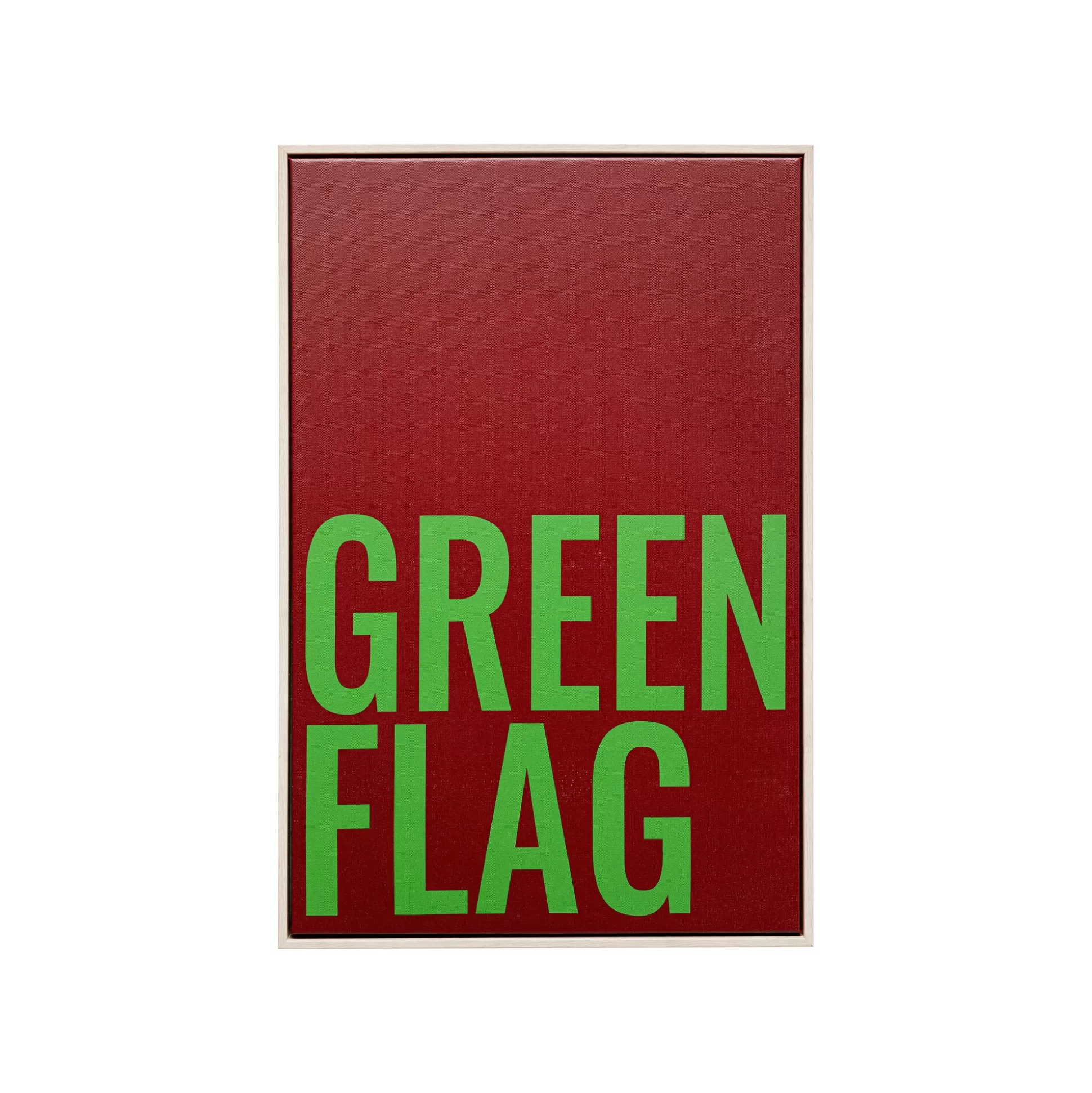 Tableau Green Flag 40x60cm ^KARE Design Best Sale