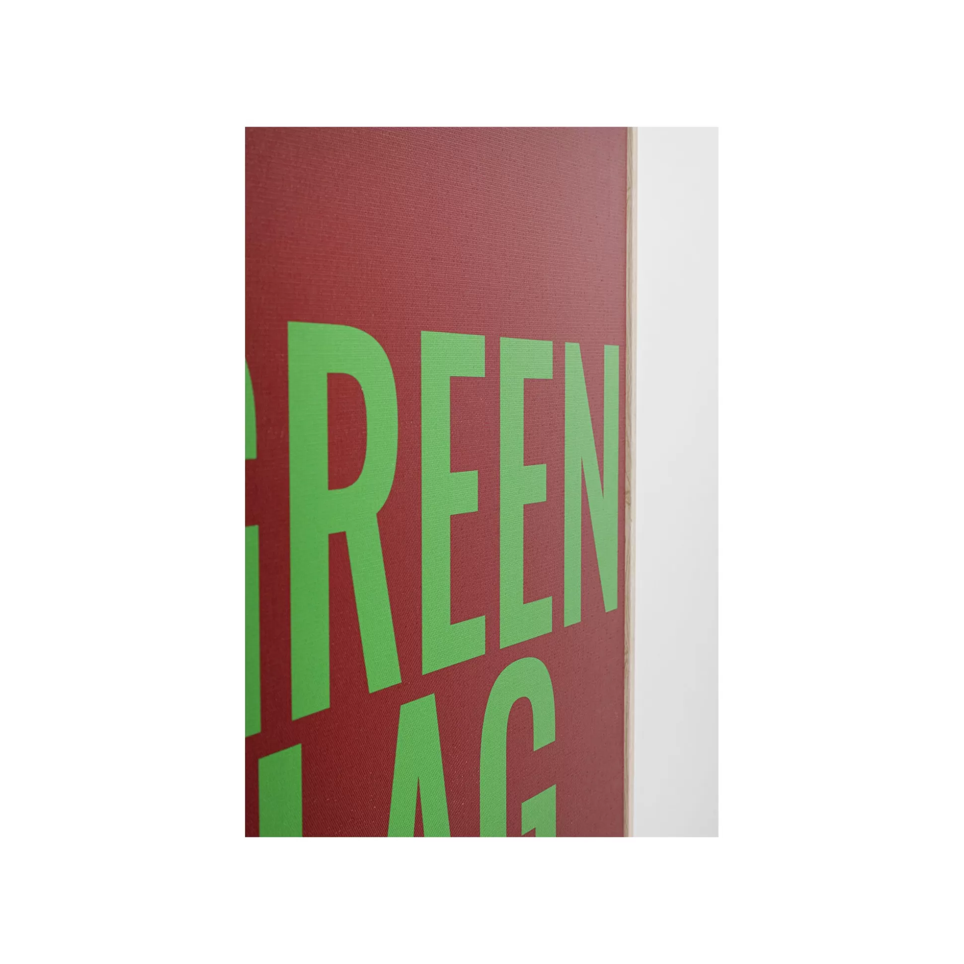 Tableau Green Flag 40x60cm ^KARE Design Best Sale