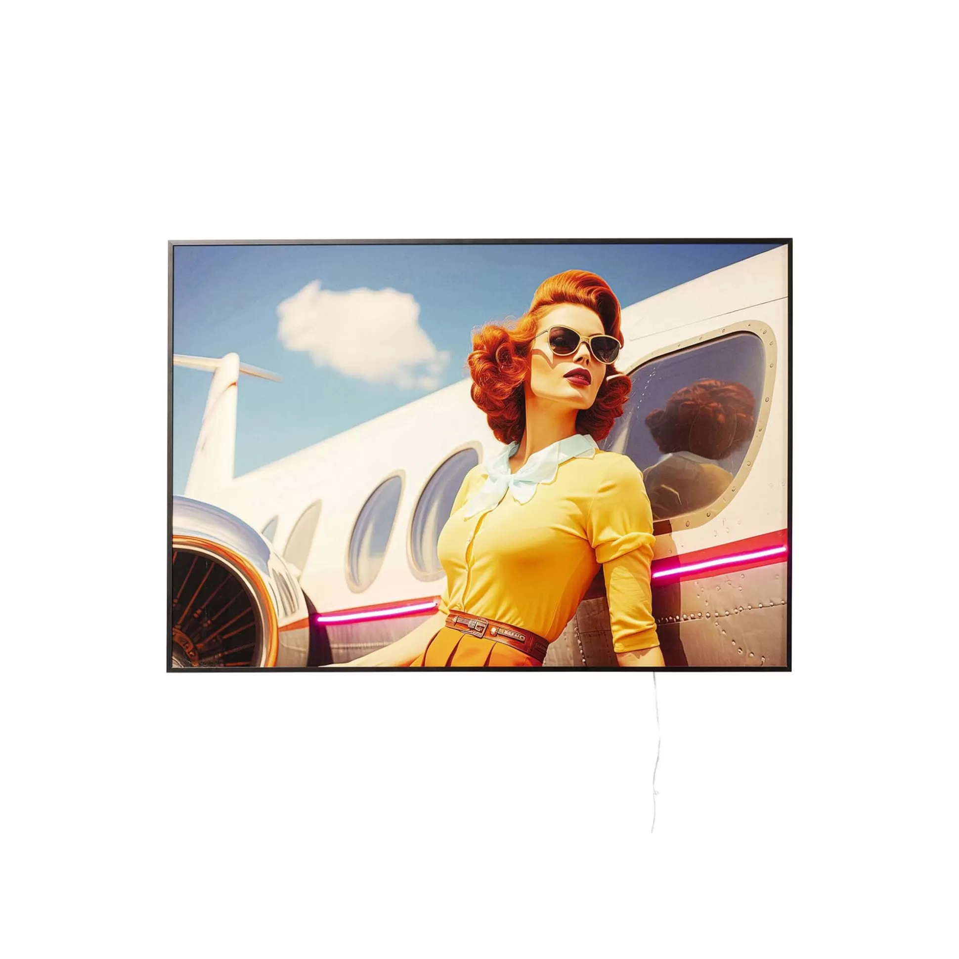 Tableau LED Jetset Rousse 120x80cm ^KARE Design Online