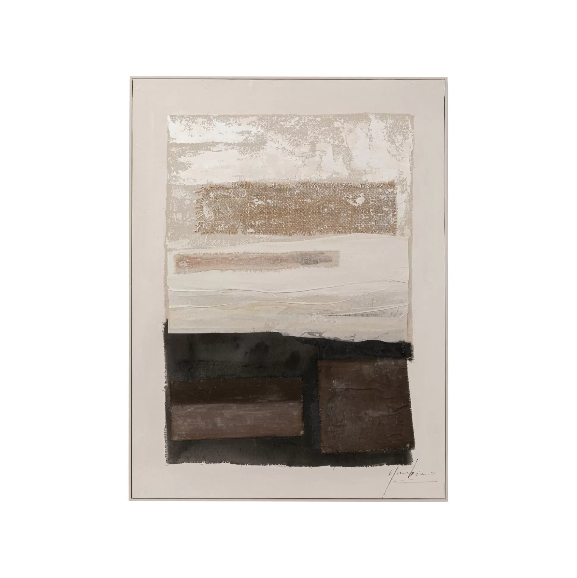 Tableau Lontano 90x120cm Marron ^KARE Design Shop