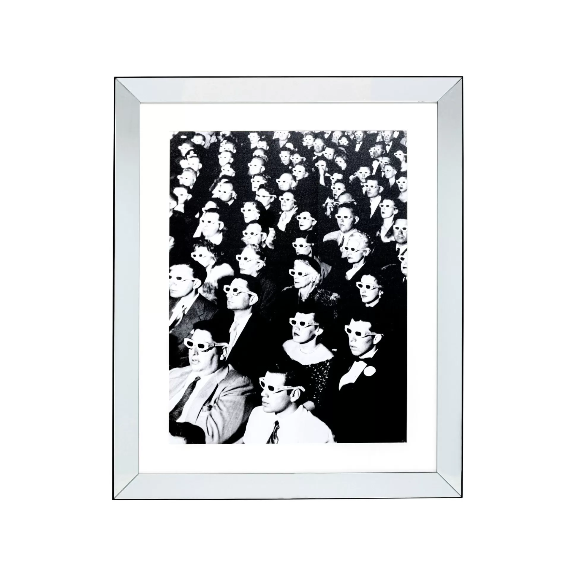Tableau Miroir Audience 86x106cm ^KARE Design New