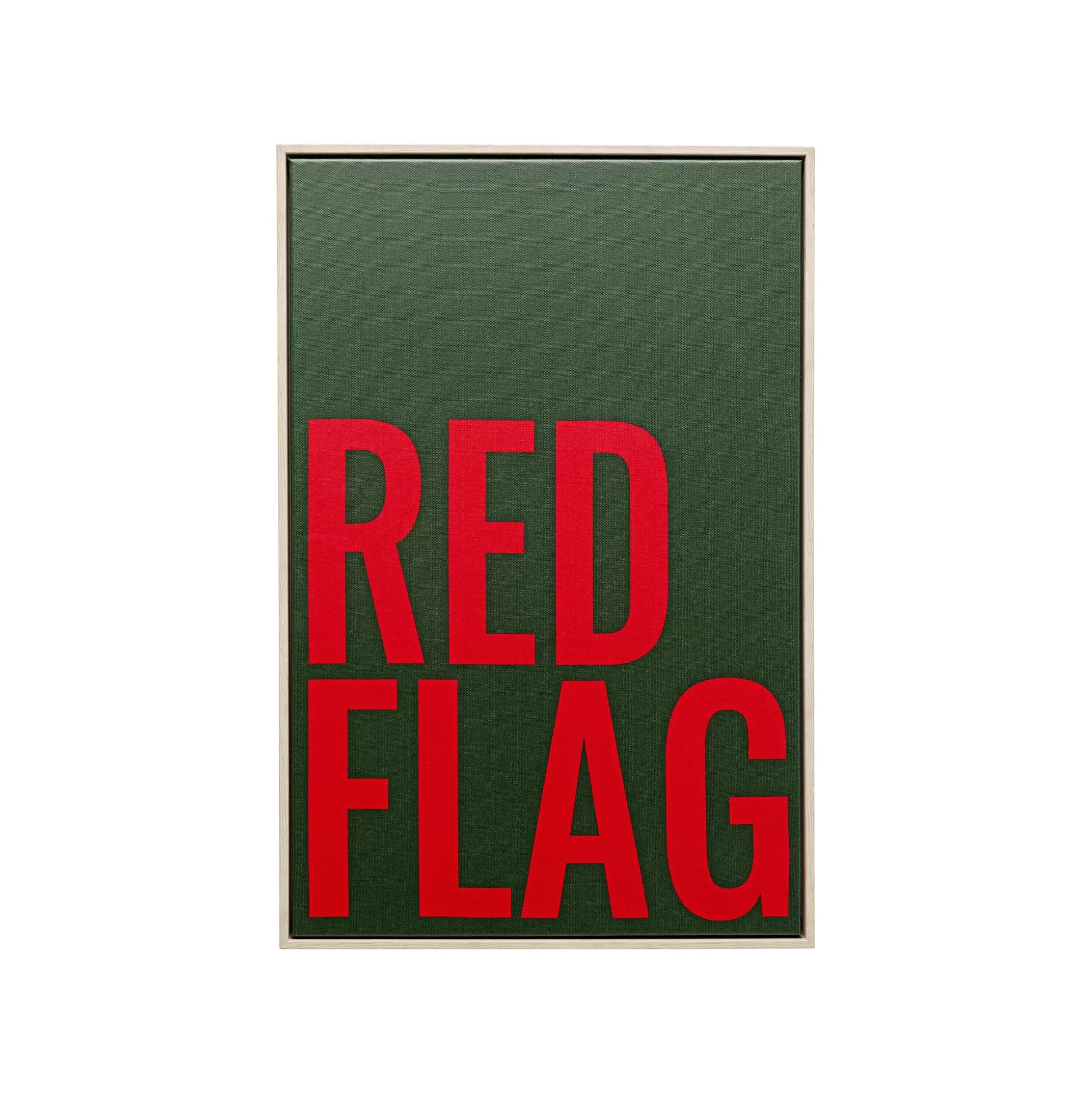 Tableau Red Flag 40x60cm ^KARE Design Store