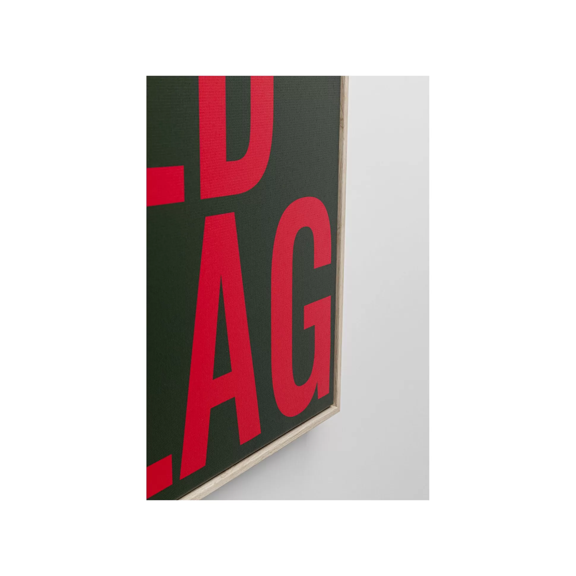 Tableau Red Flag 40x60cm ^KARE Design Store