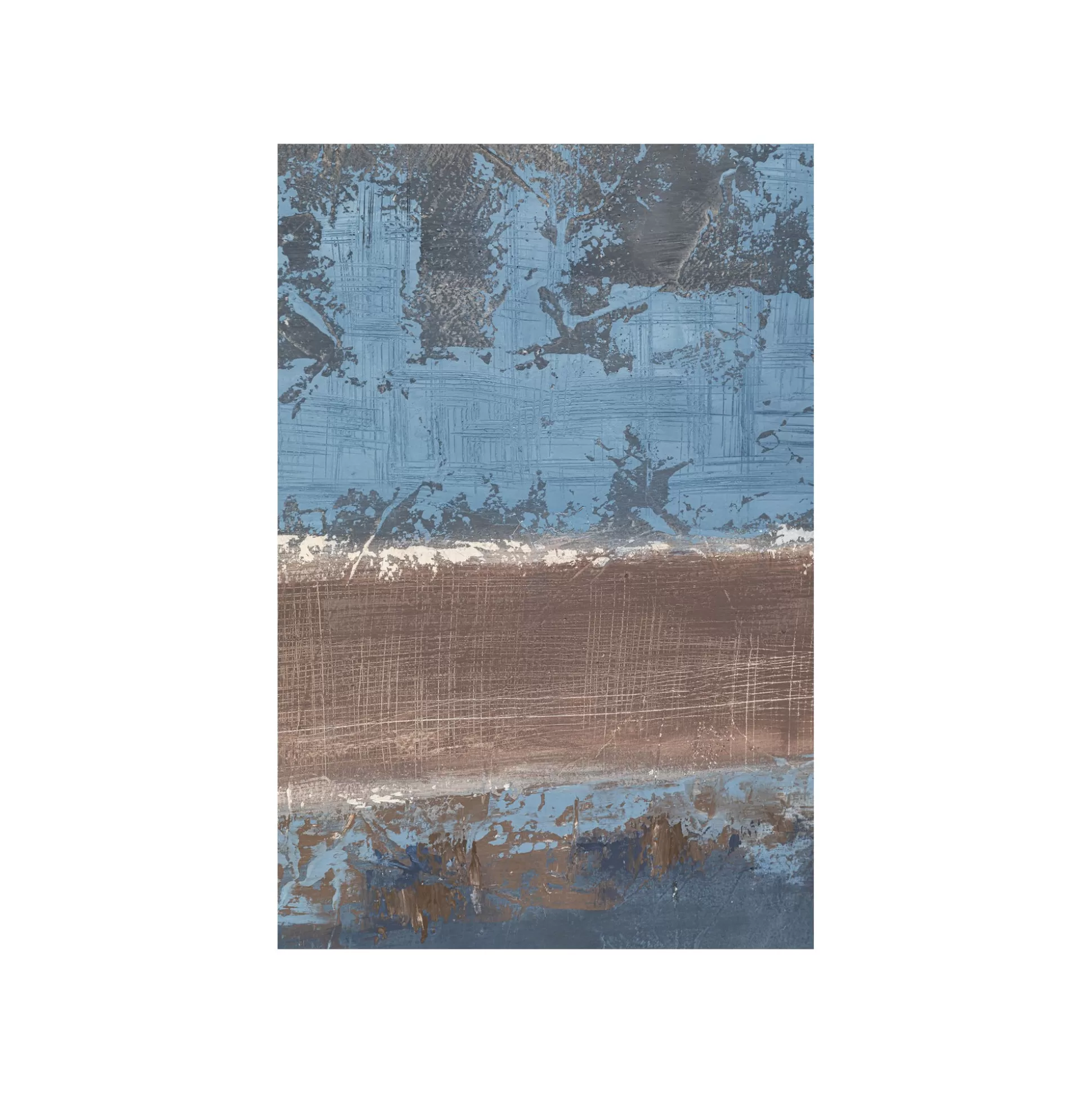 Tableau Silence 120x120cm Bleu ^KARE Design New