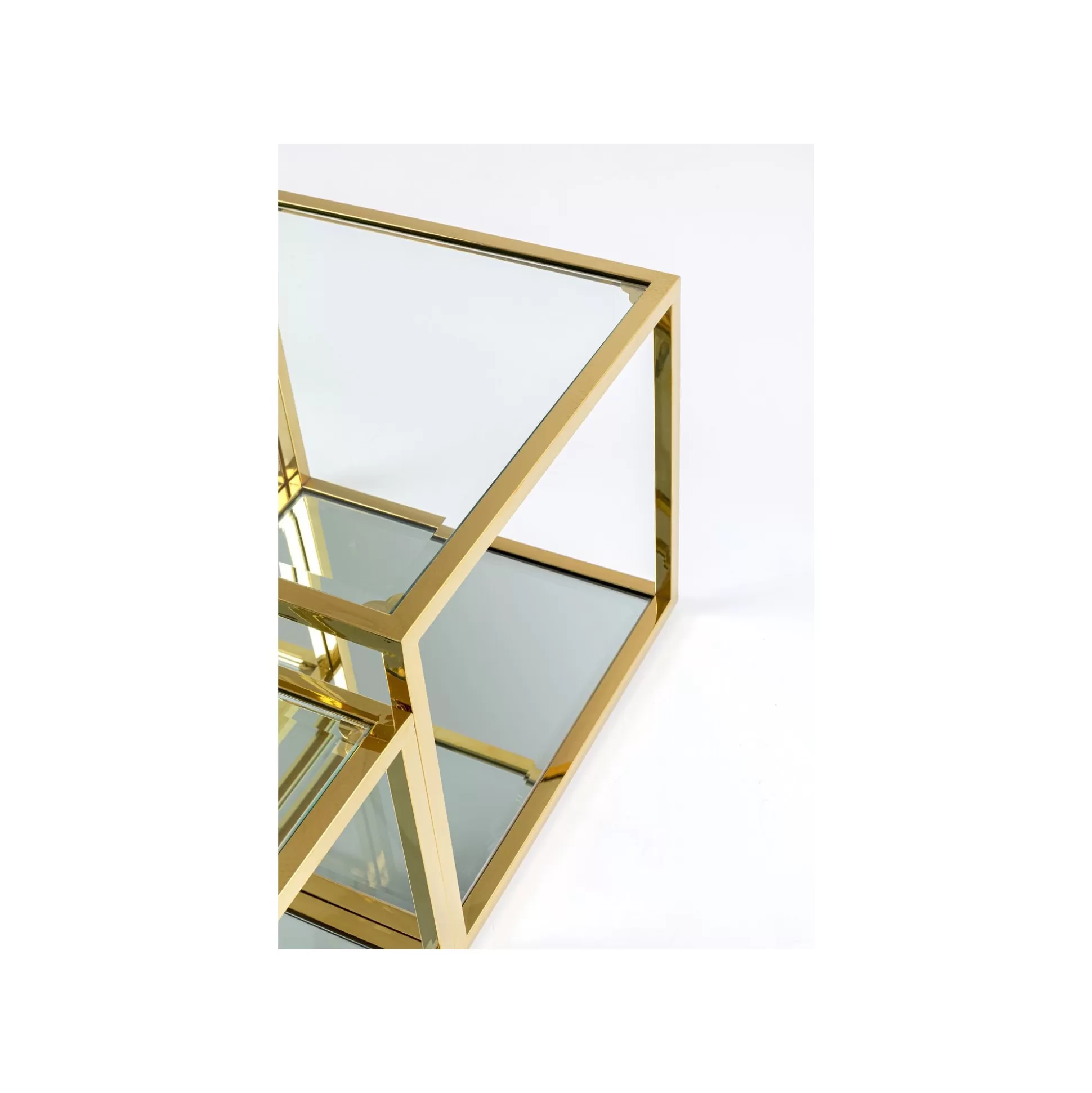 Tables Basses Orion Set De 4 Dorées ^KARE Design Outlet