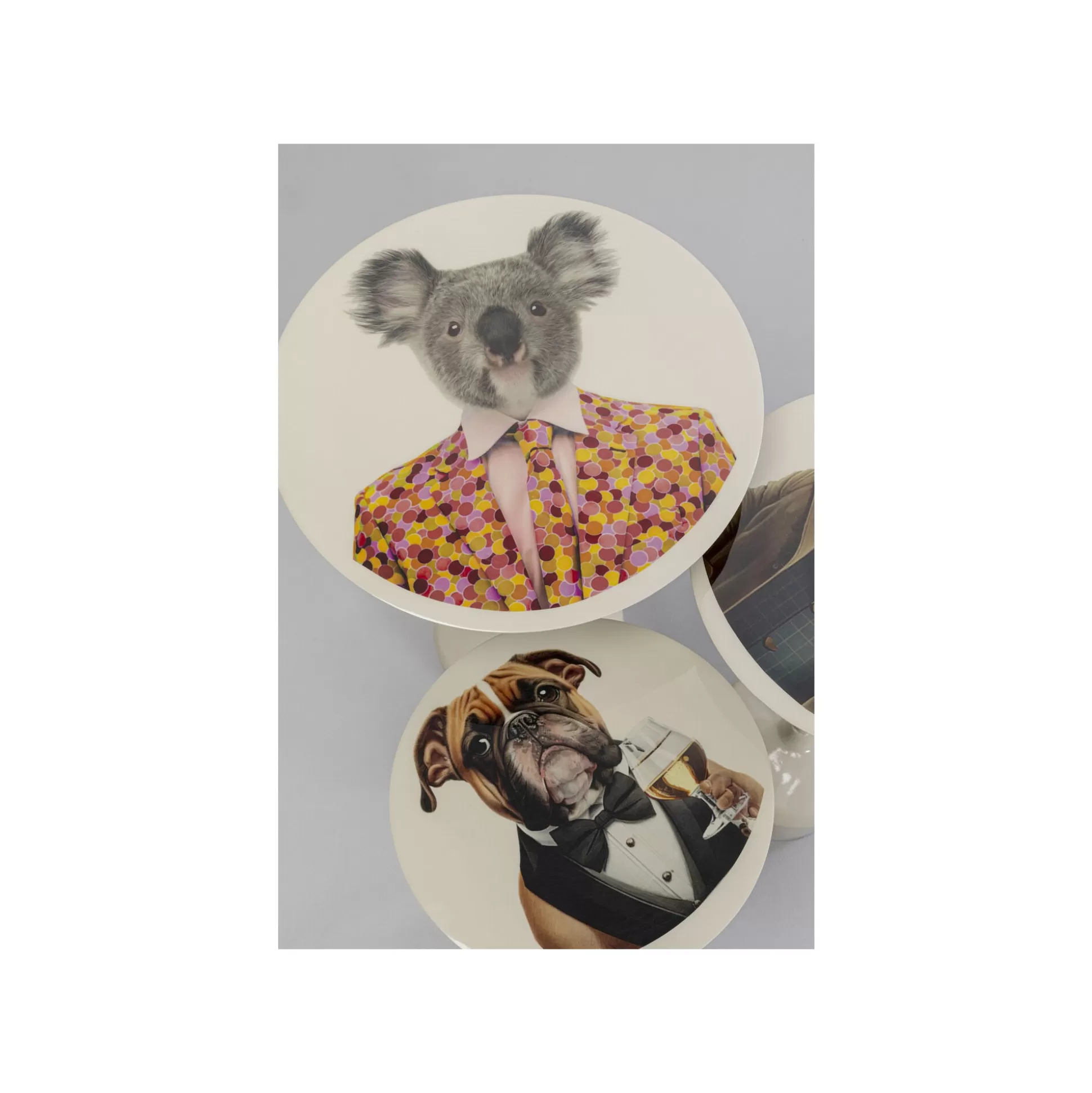 Tables D'appoint Animaux Costumes Set De 3 ^KARE Design Cheap