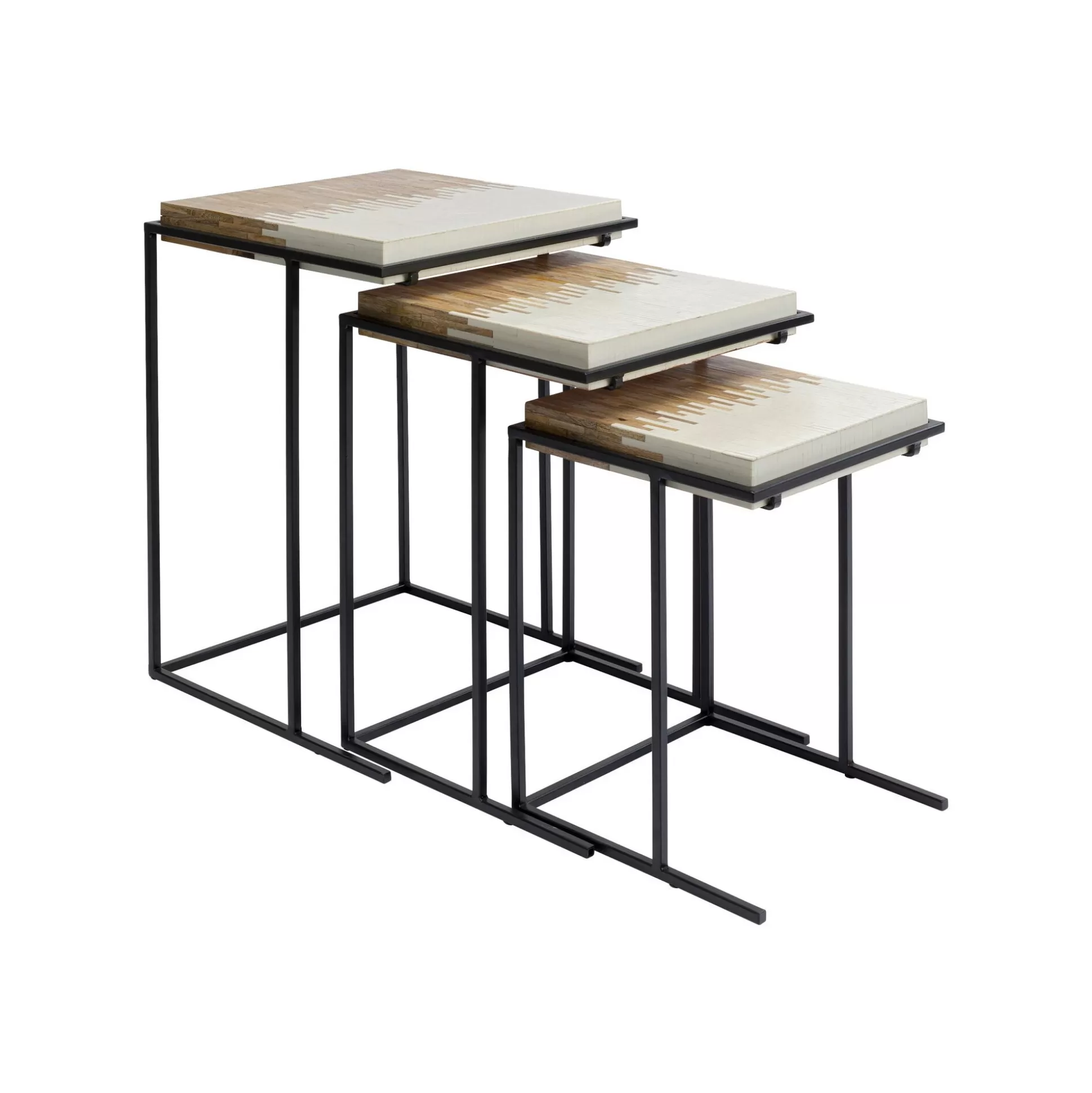 Tables D'appoint Bora Bora Set De 3 ^KARE Design Hot