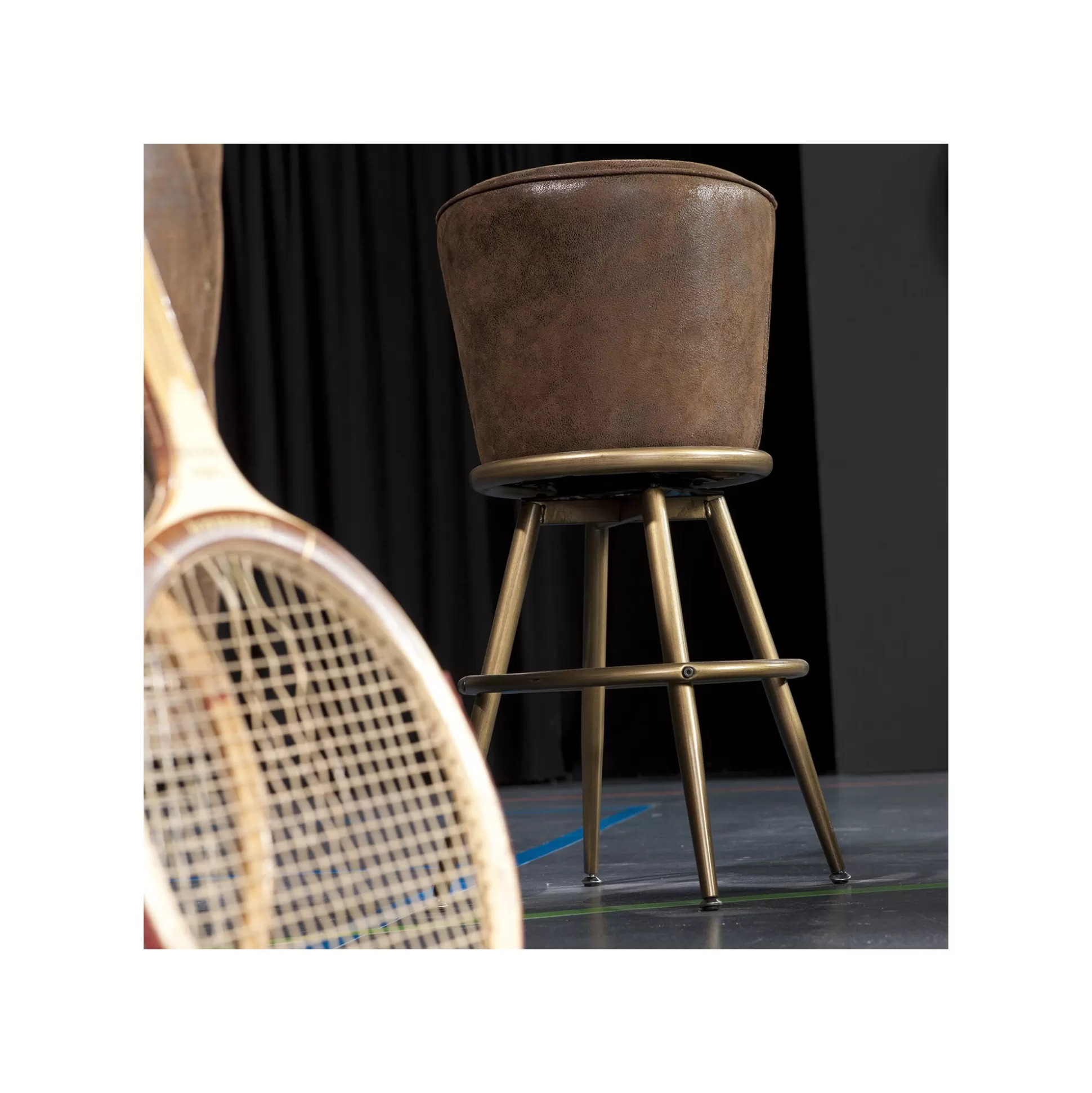 Tabouret De Bar Lady Rock Vintage ^KARE Design Best