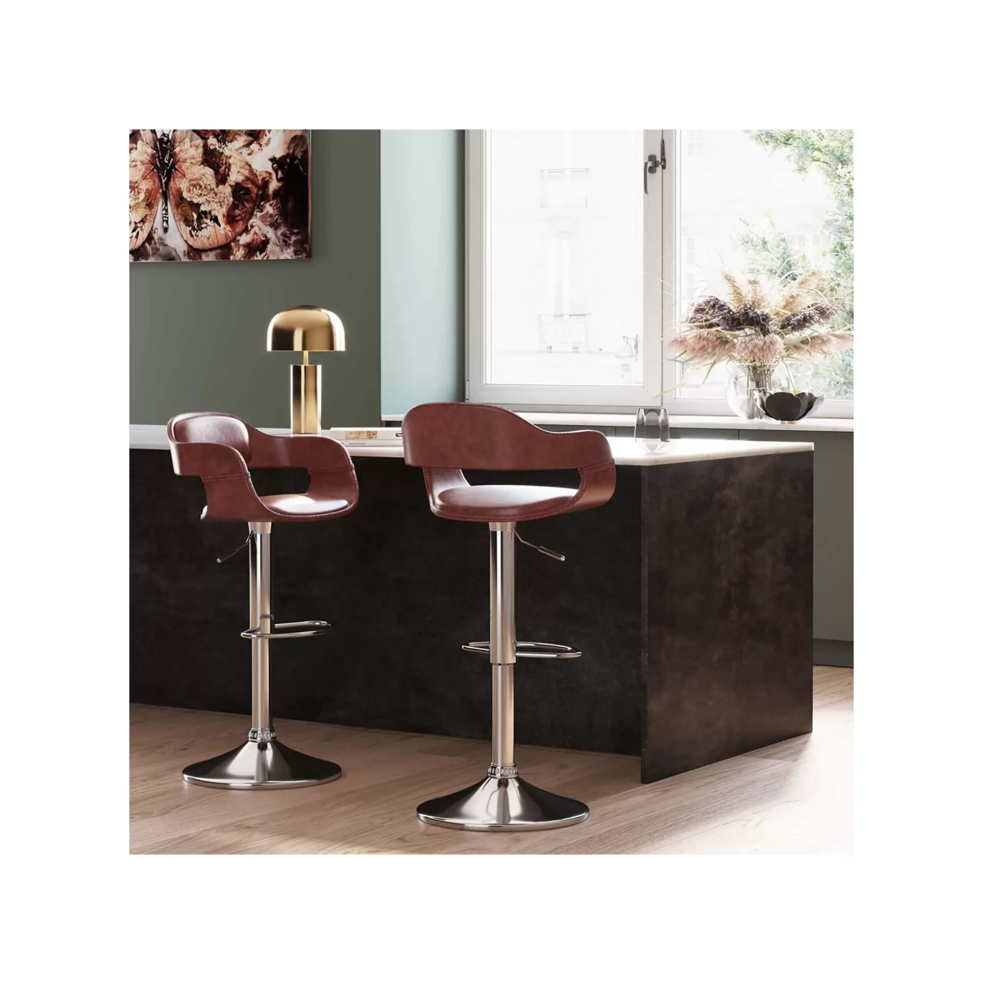 Tabouret De Bar Monaco Nougat ^KARE Design Cheap
