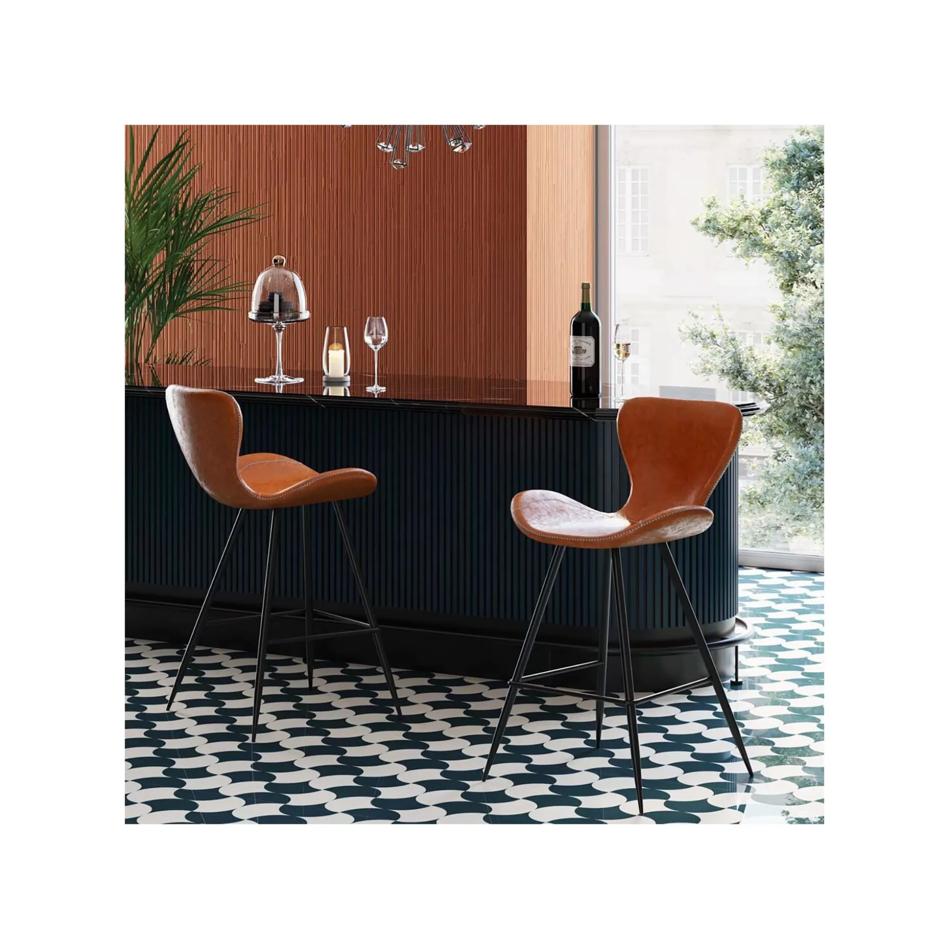 Tabouret De Bar Rusty Marron ^KARE Design Online