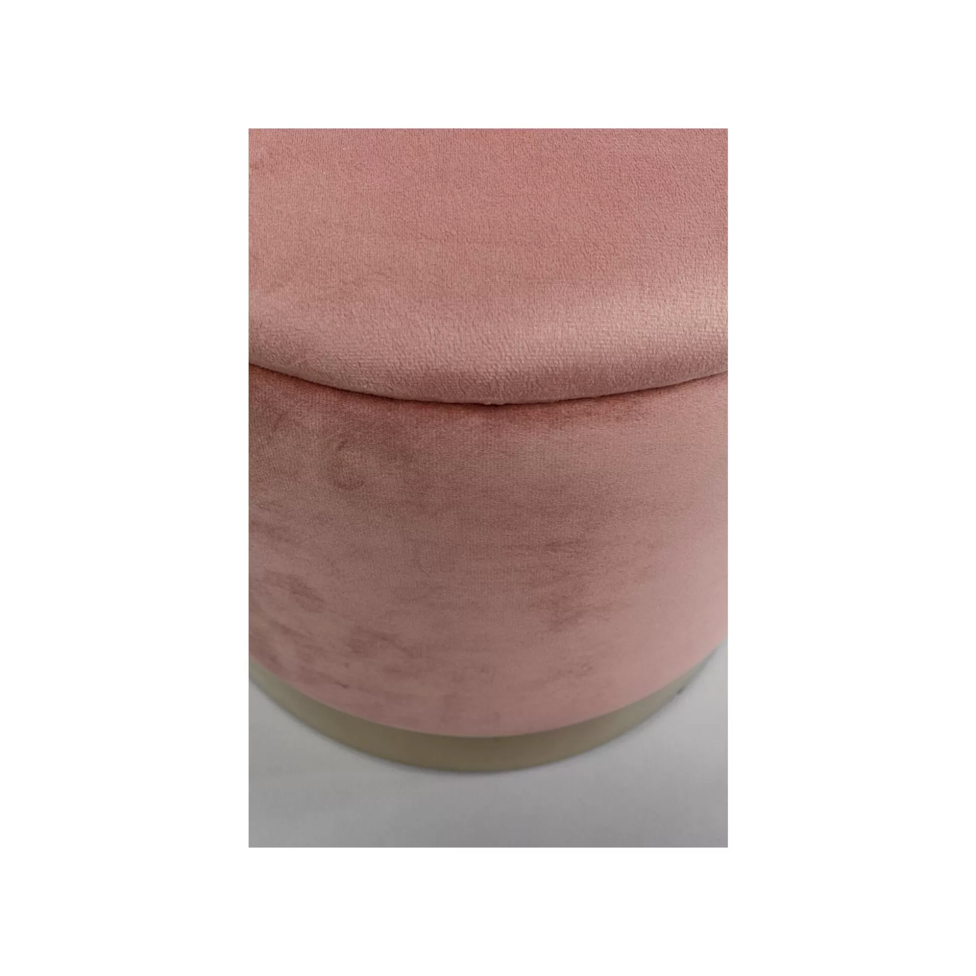 Tabourets-coffres Cherry Rose Et Laiton Set De 2 ^KARE Design Fashion