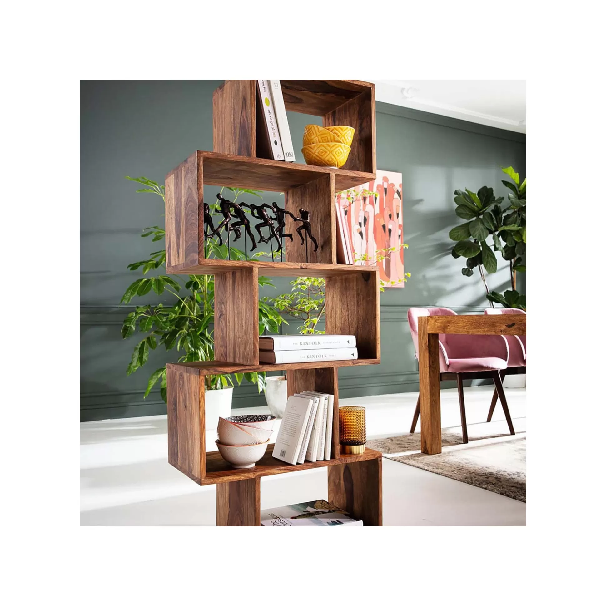 Étagère Authentico Zig Zag 180x60cm ^KARE Design Store