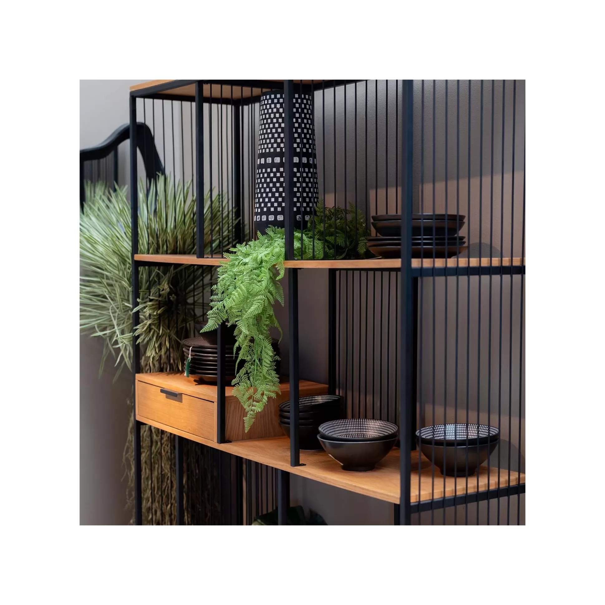 Étagère Bologna Nature 200x125cm ^KARE Design Outlet