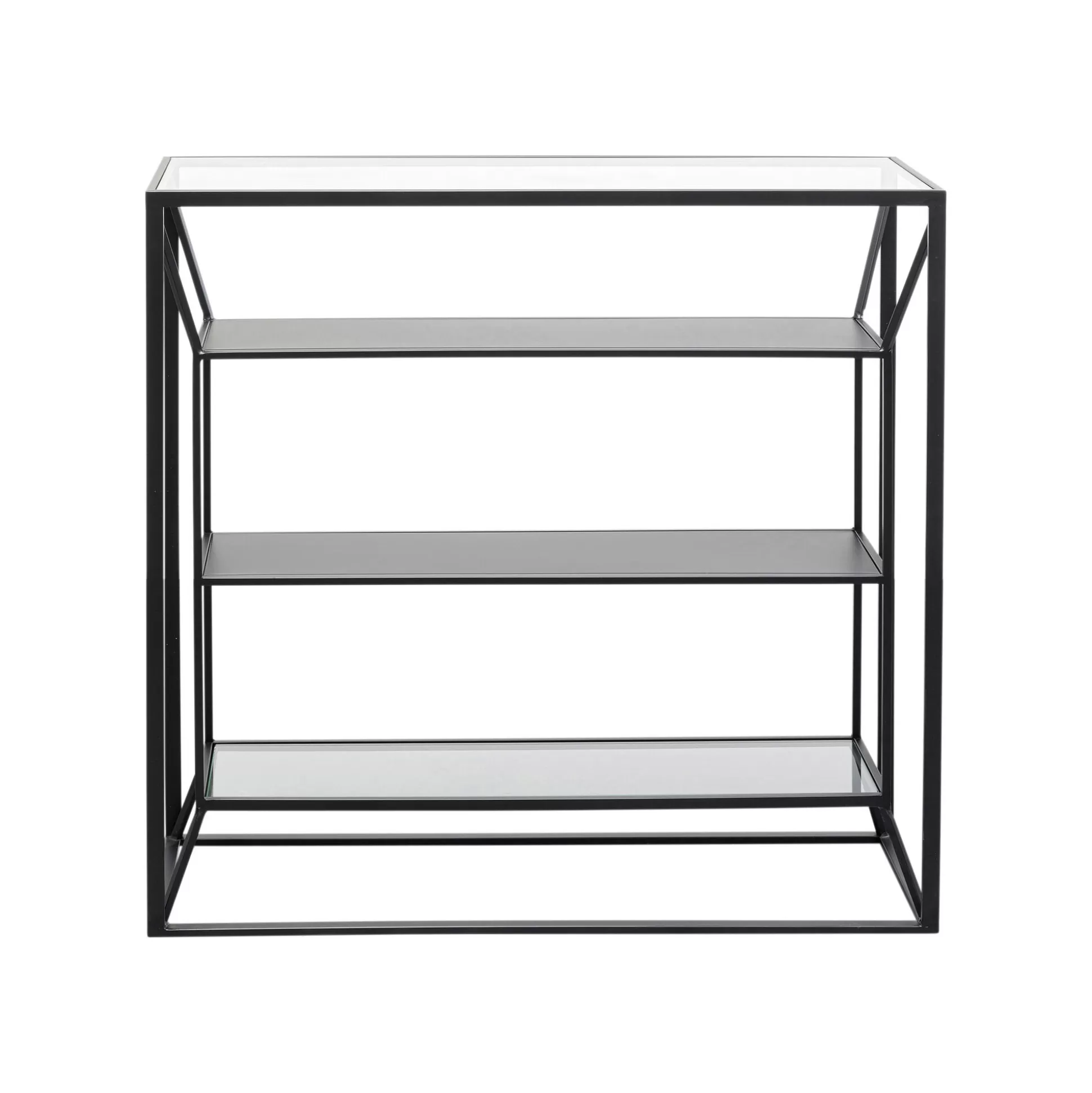 Étagère Corinne 90x90cm Noire ^KARE Design Fashion