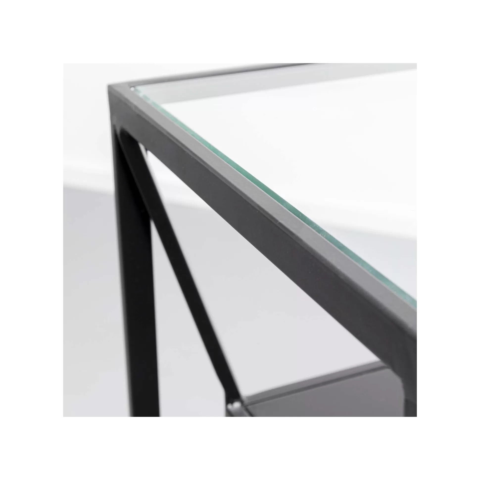Étagère Corinne 90x90cm Noire ^KARE Design Fashion