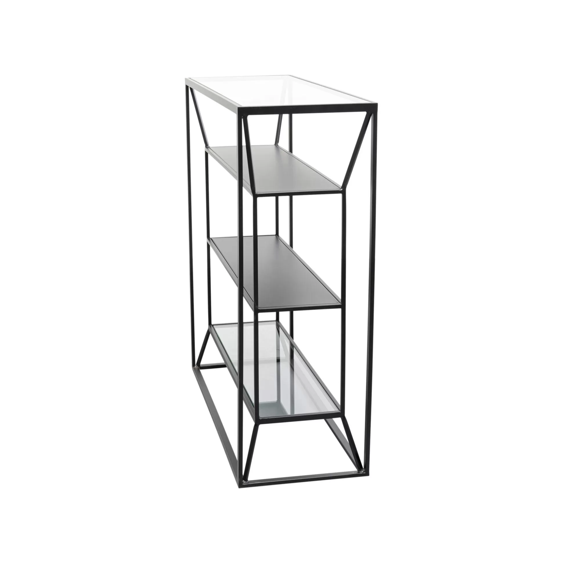 Étagère Corinne 90x90cm Noire ^KARE Design Fashion