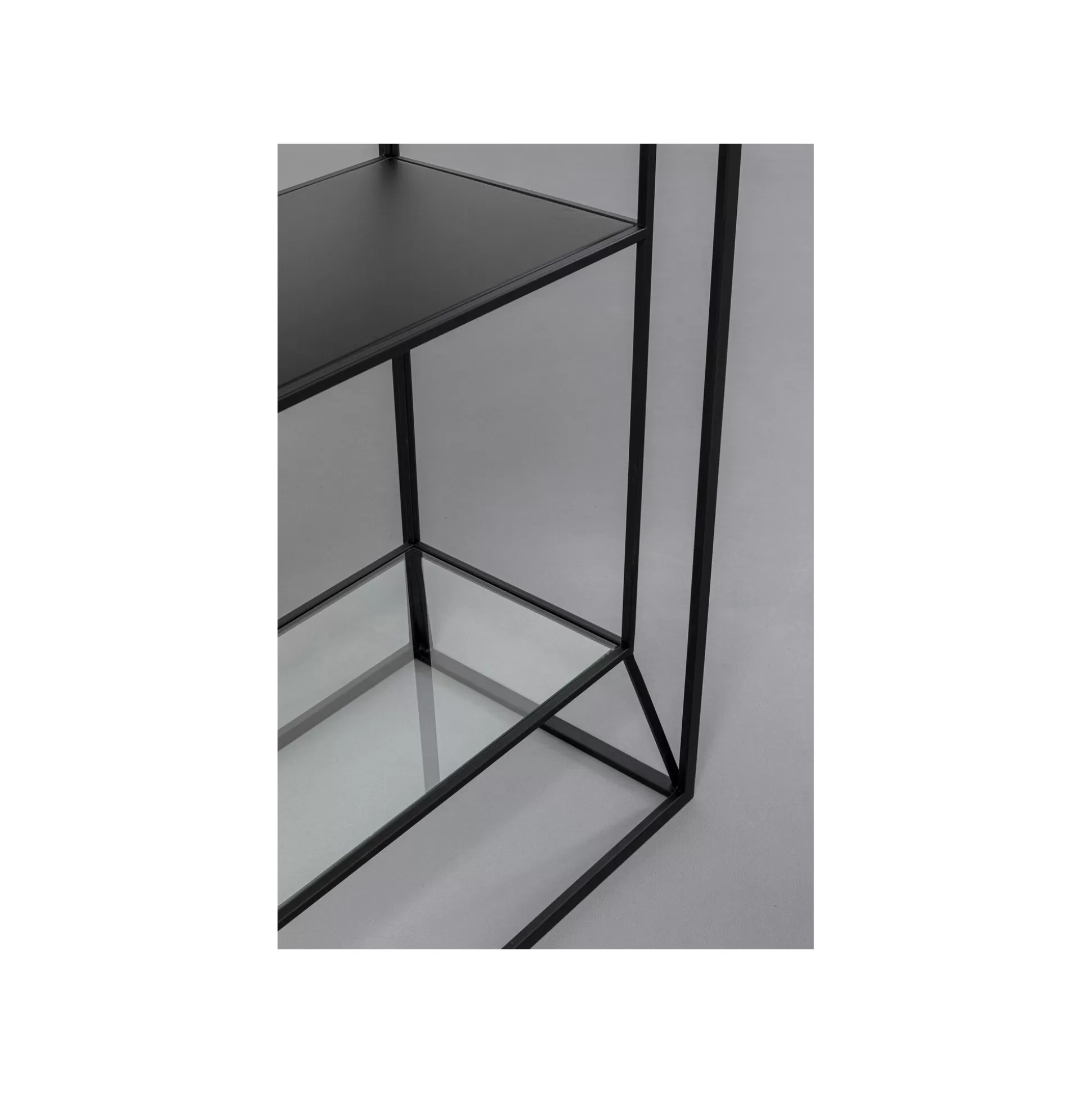 Étagère Corinne 200x90cm Noire ^KARE Design Discount