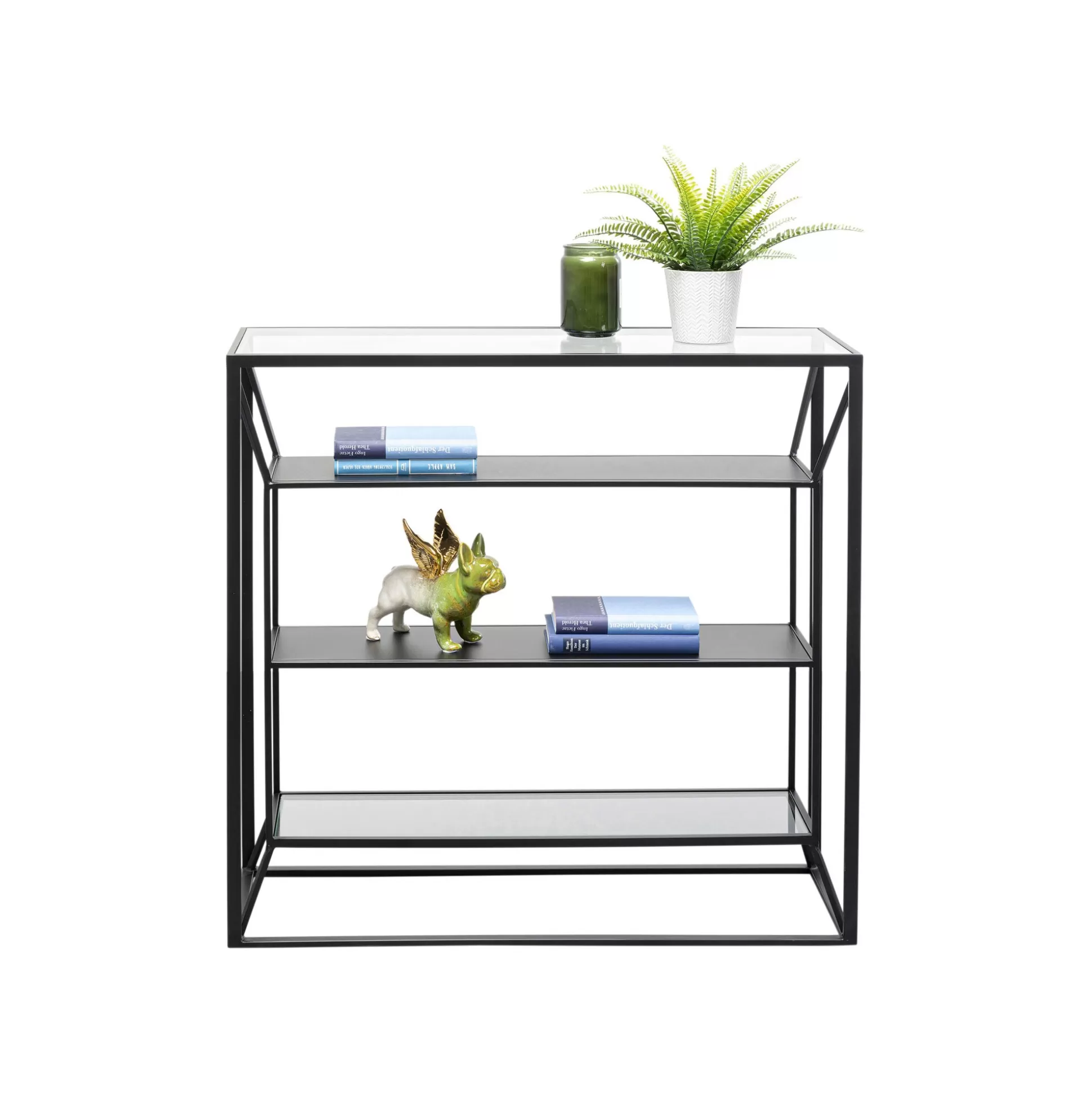 Étagère Corinne 90x90cm Noire ^KARE Design Fashion