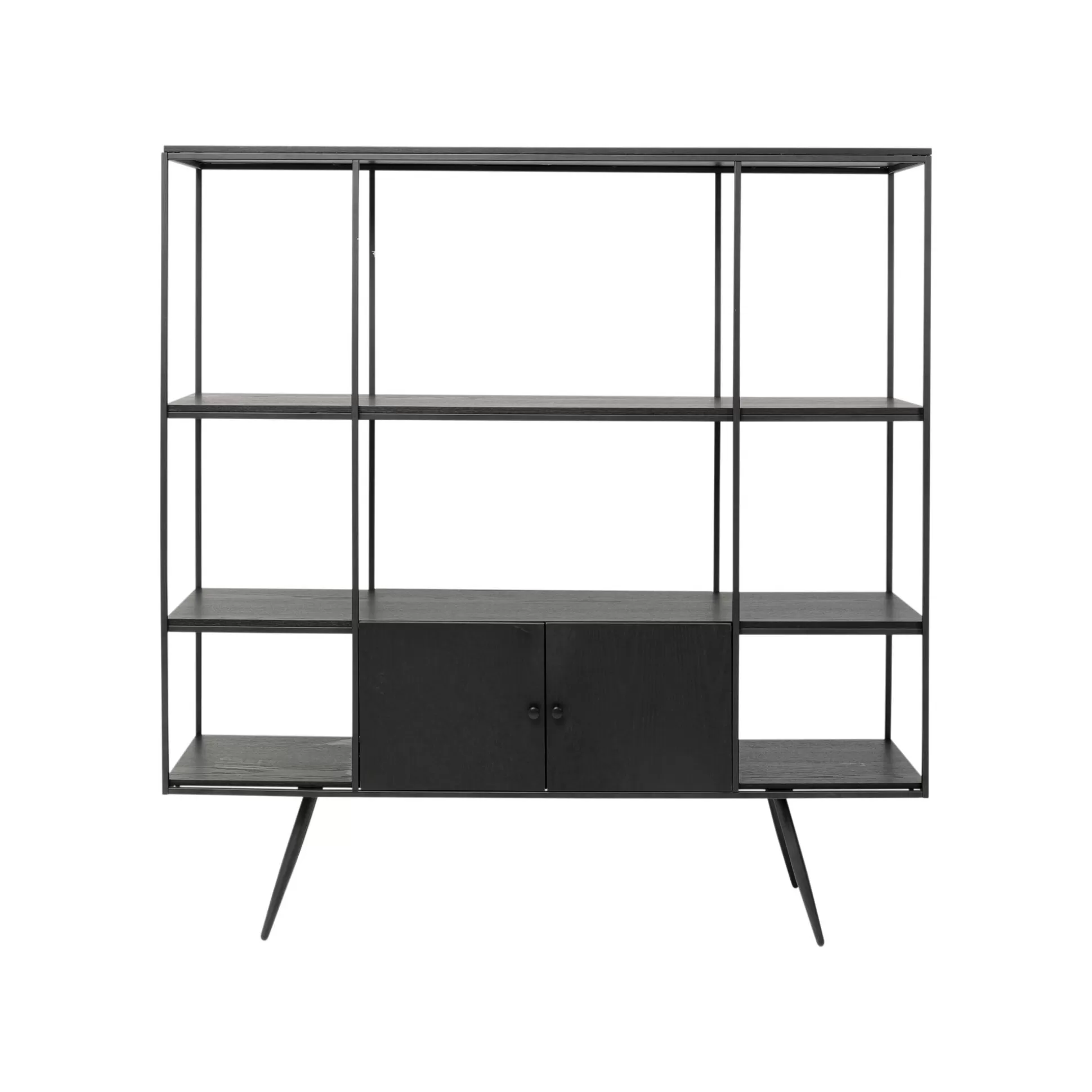Étagère Cosy Sixties 183x180cm Noire ^KARE Design Fashion