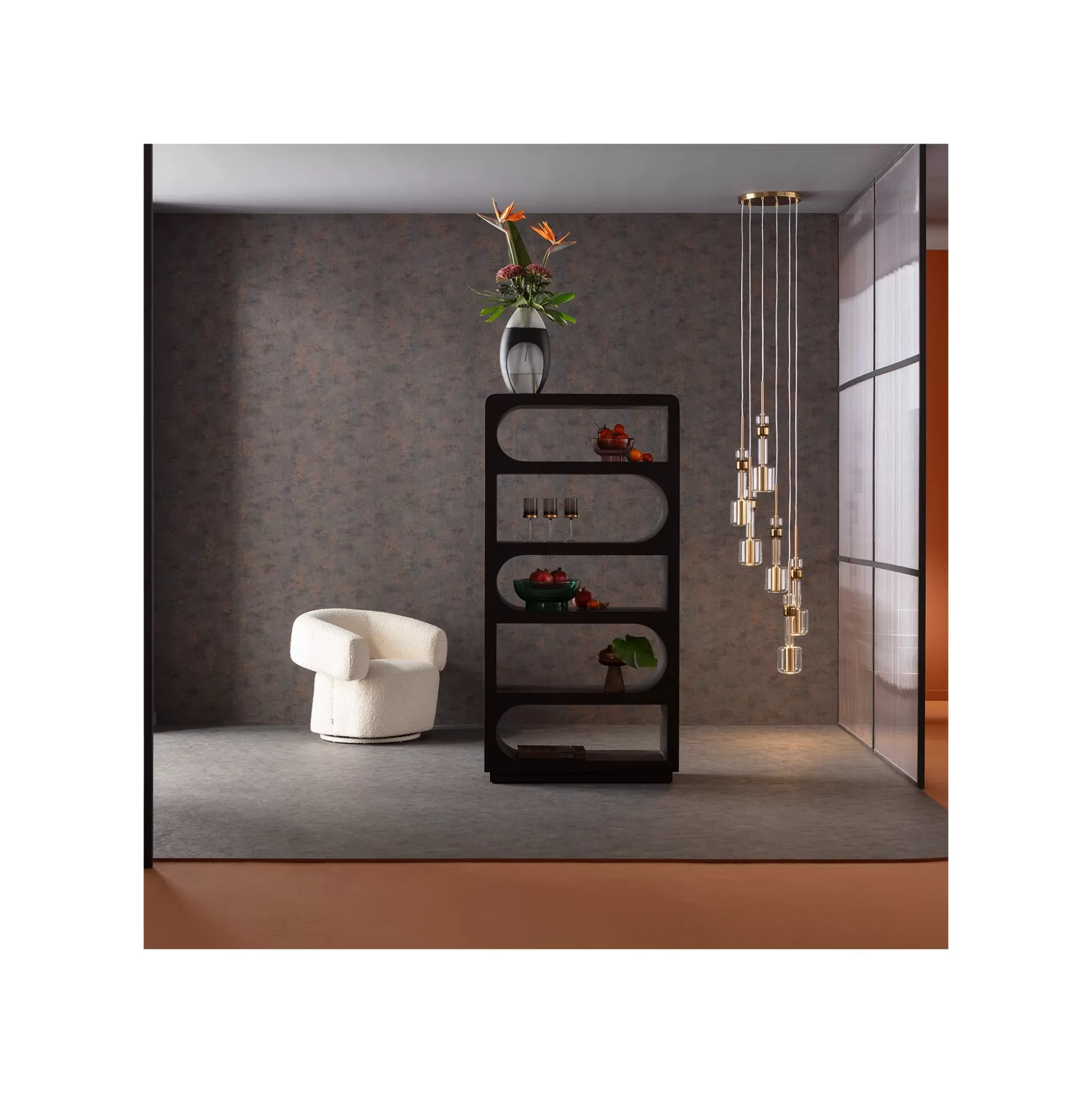 Étagère Forma 180x90cm Noire ^KARE Design Fashion