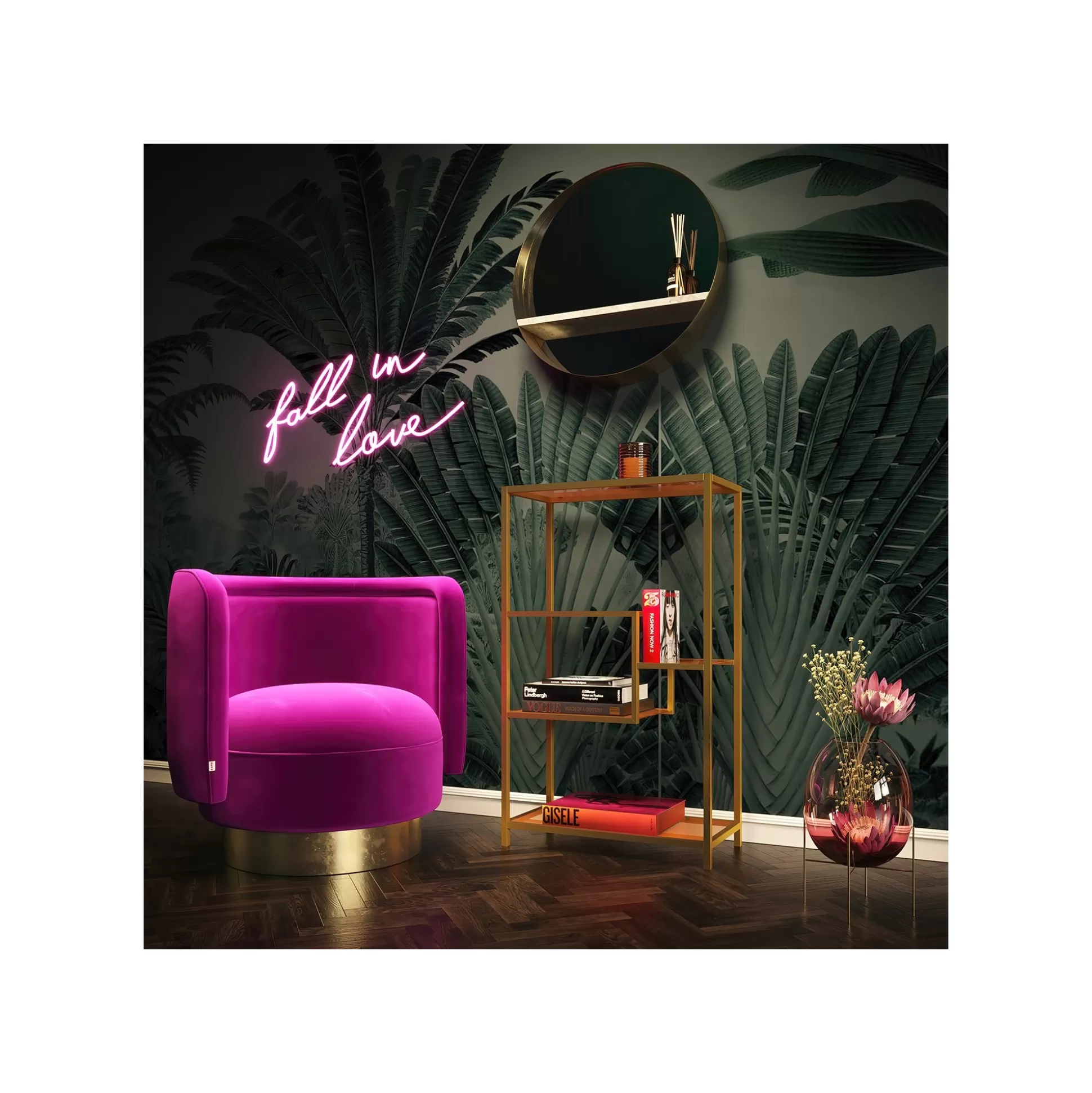 Étagère Loft 100x60cm Dorée ^KARE Design Sale