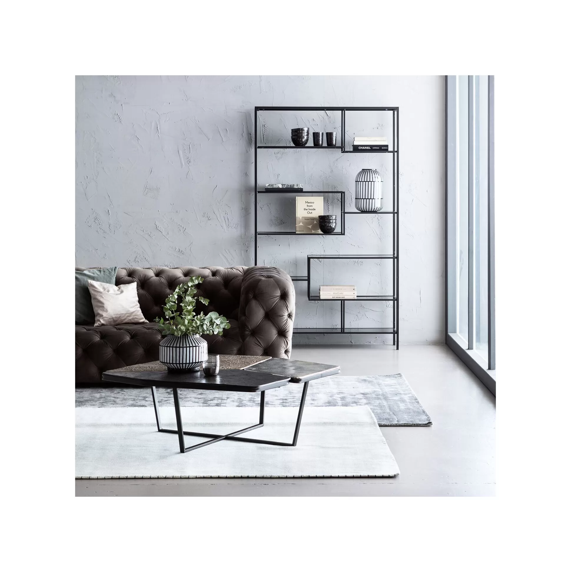 Étagère Loft 195x115cm Noire ^KARE Design Cheap