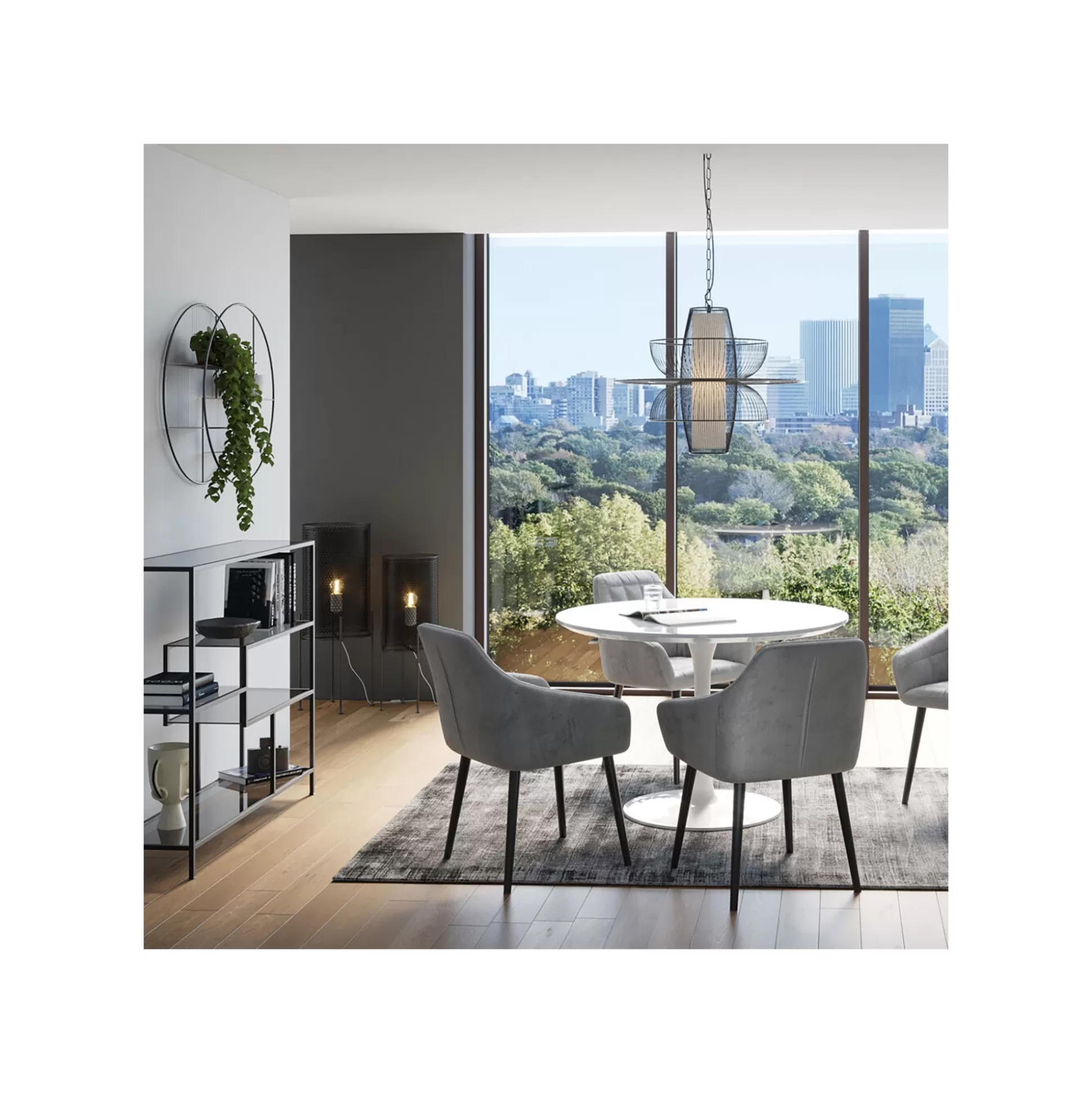 Étagère Loft 100x60cm Noire ^KARE Design Sale