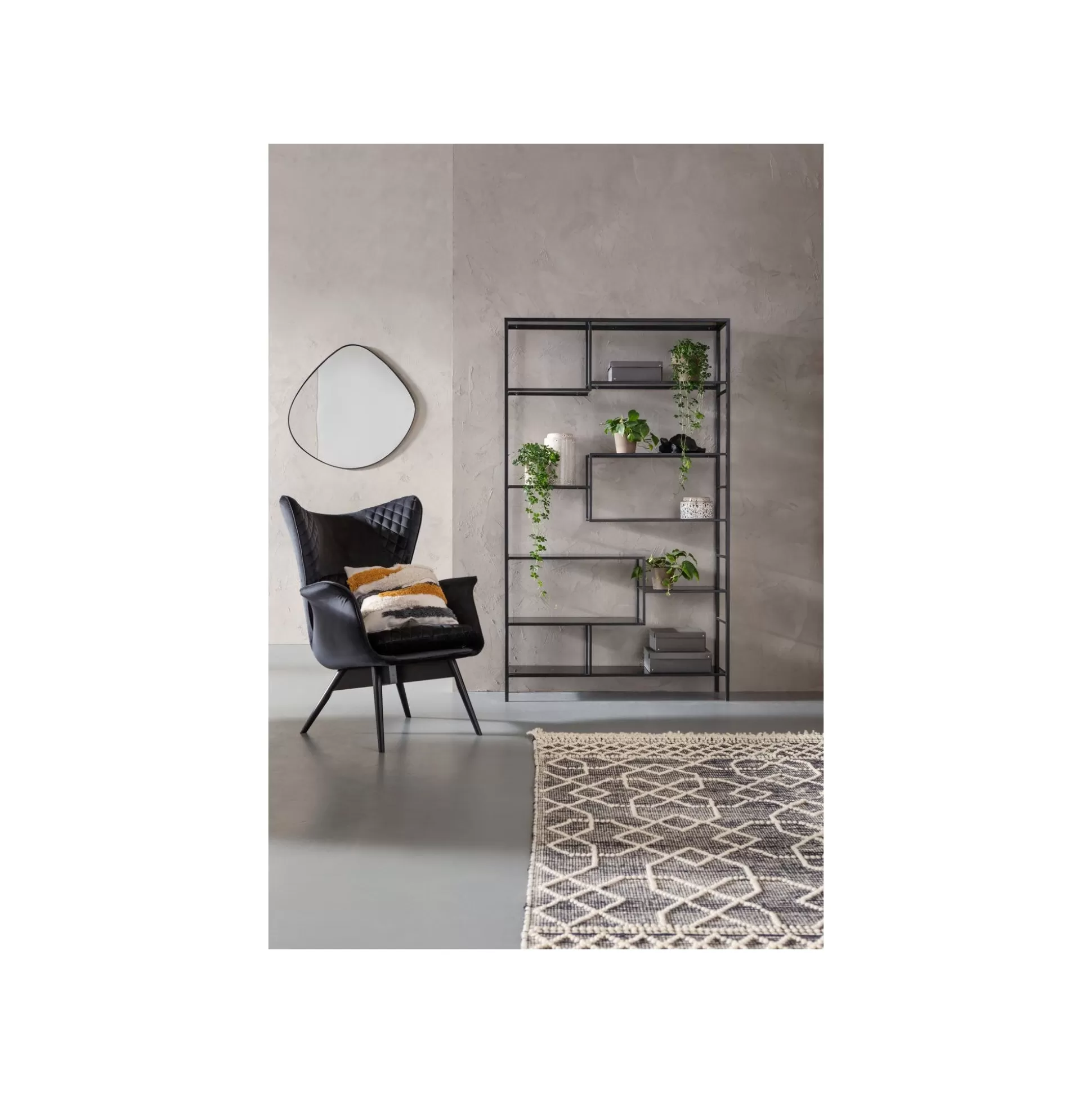 Étagère Loft 195x115cm Noire ^KARE Design Cheap