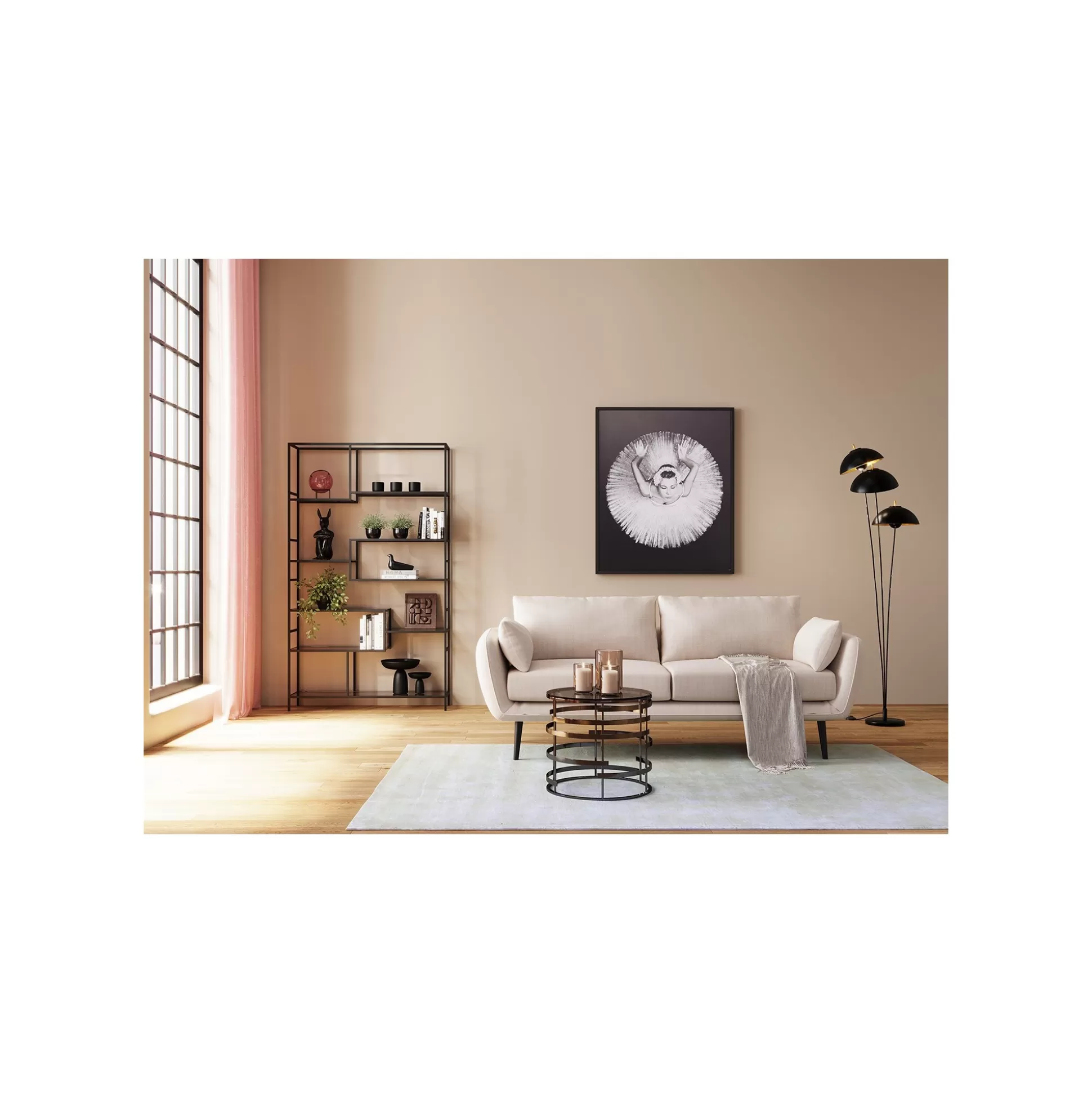 Étagère Loft 195x115cm Noire ^KARE Design Cheap