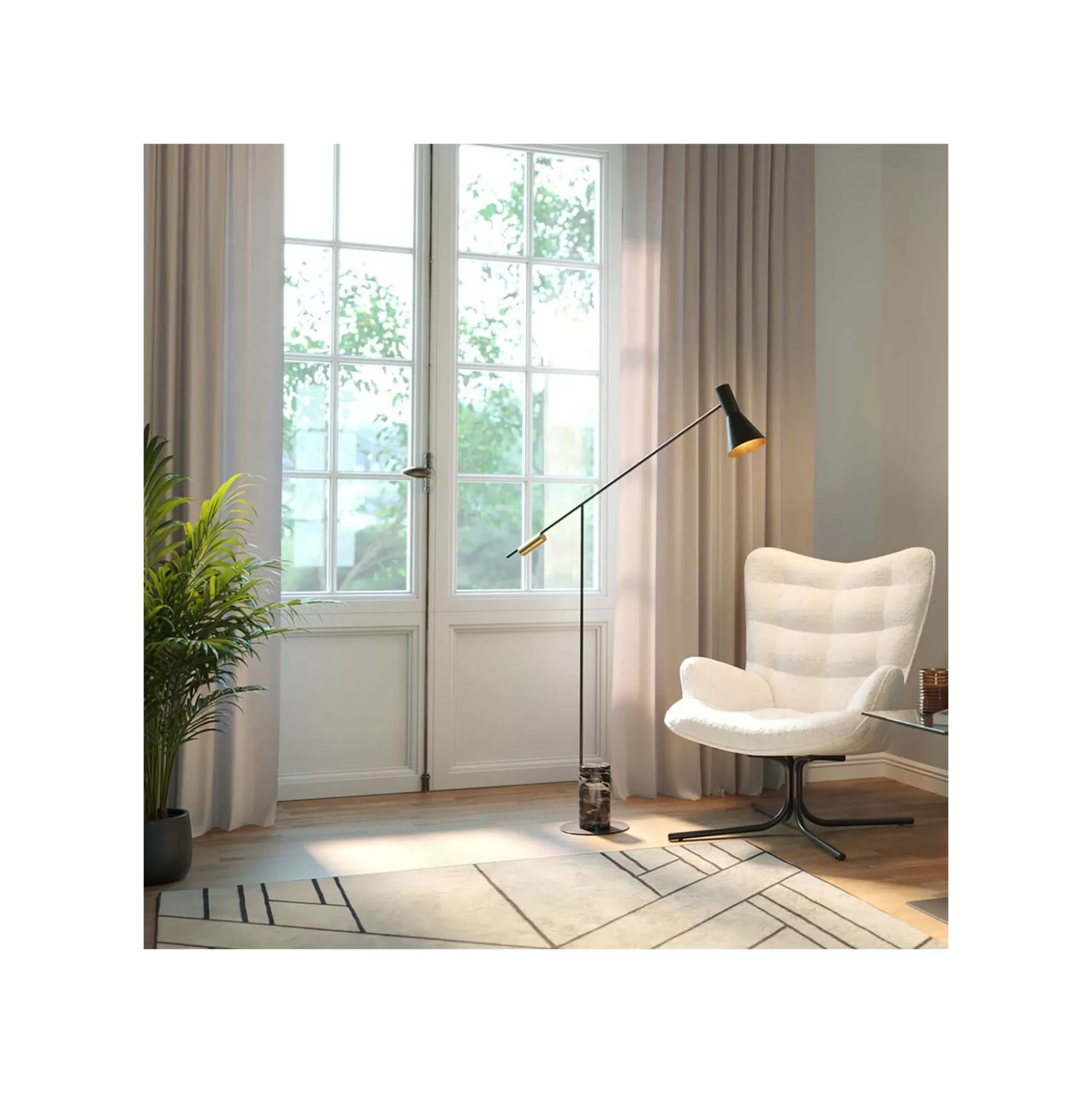 Tapis Nora 240x170cm Crème ^KARE Design Hot
