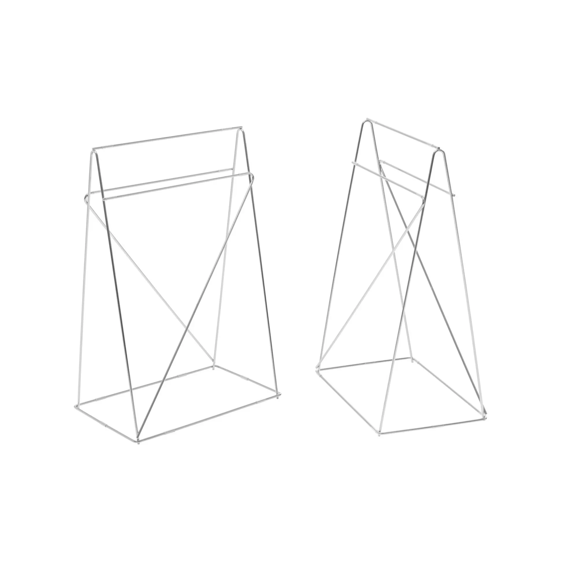 Tréteaux De Bureau Polar Chromés Set De 2 ^KARE Design Online